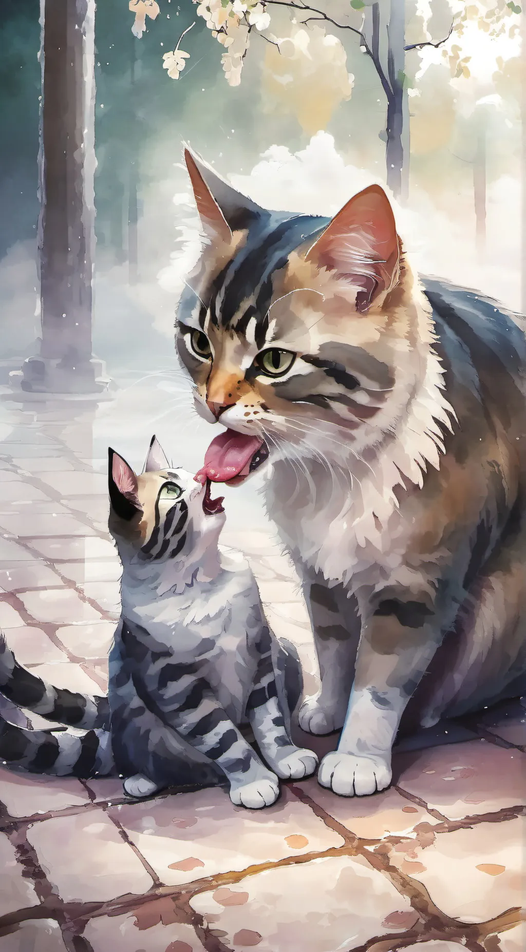 Talkie AI - Chat with Mama Cat