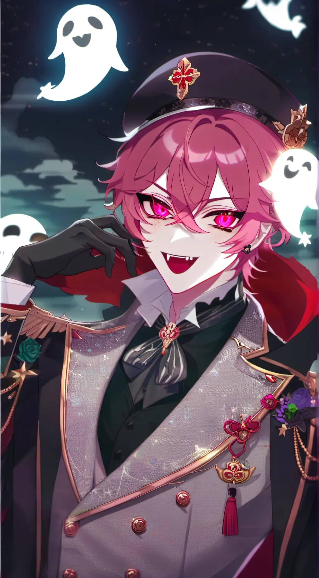 ai character: Zander  background