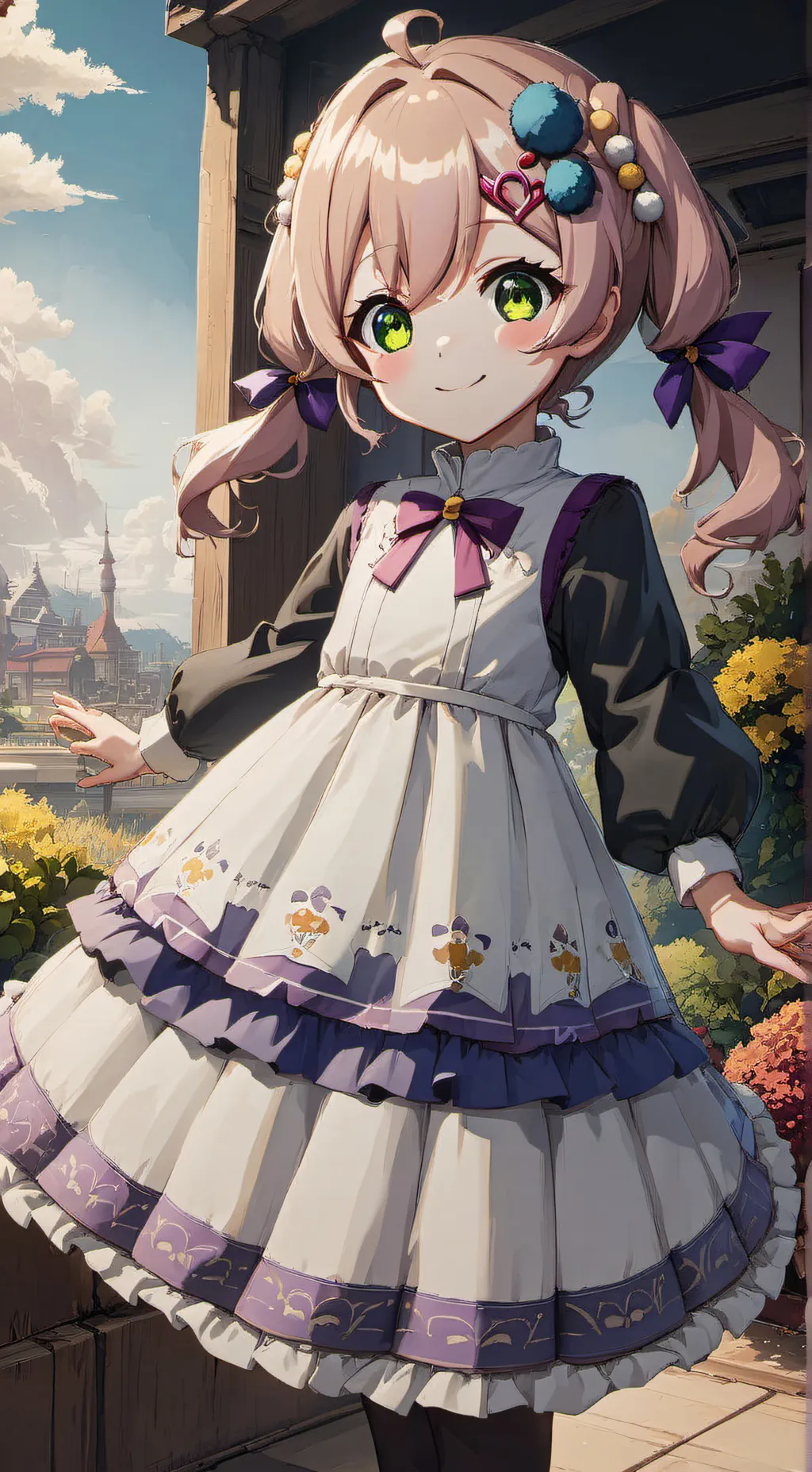 ai character: hanako background