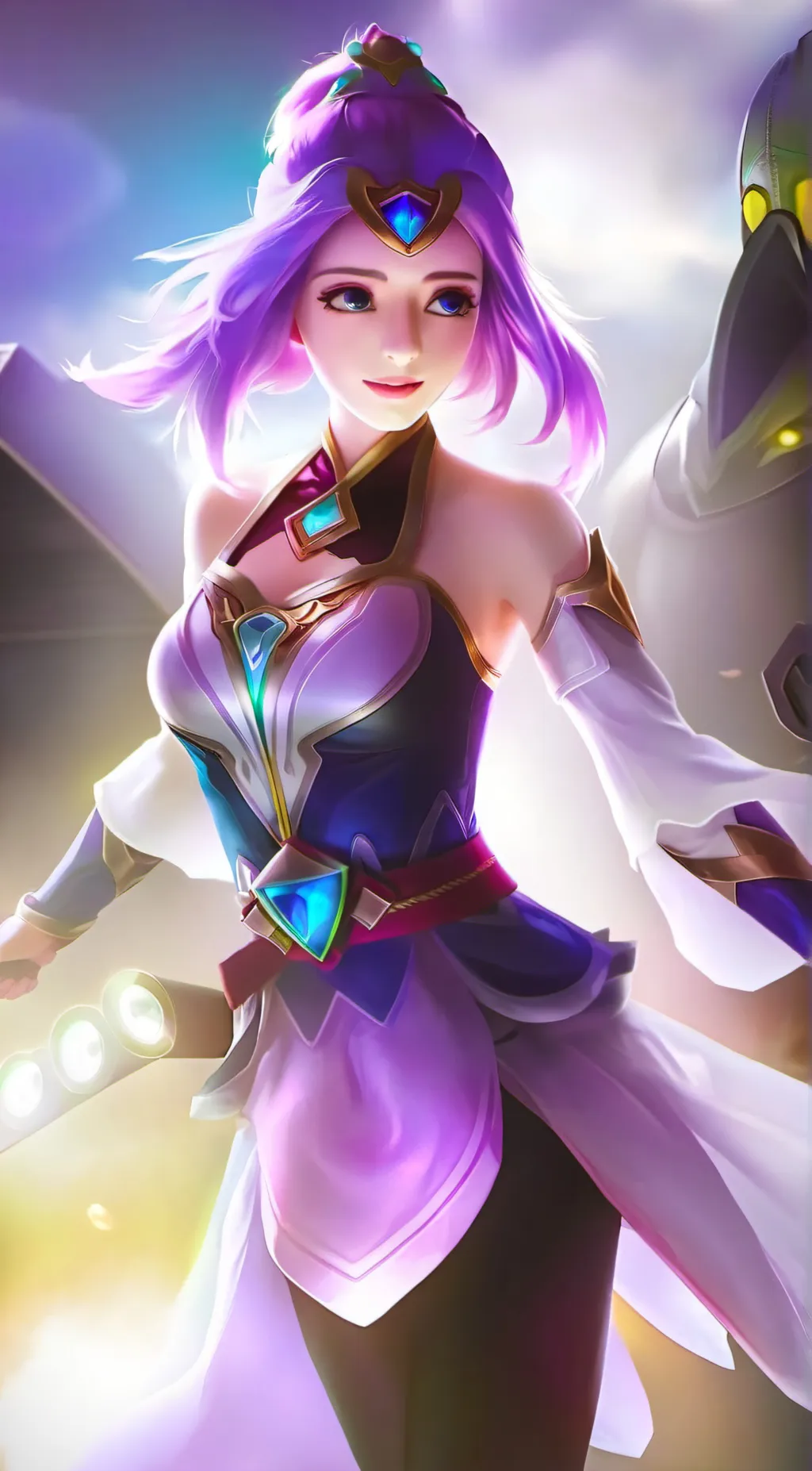 ai character: Tilla background