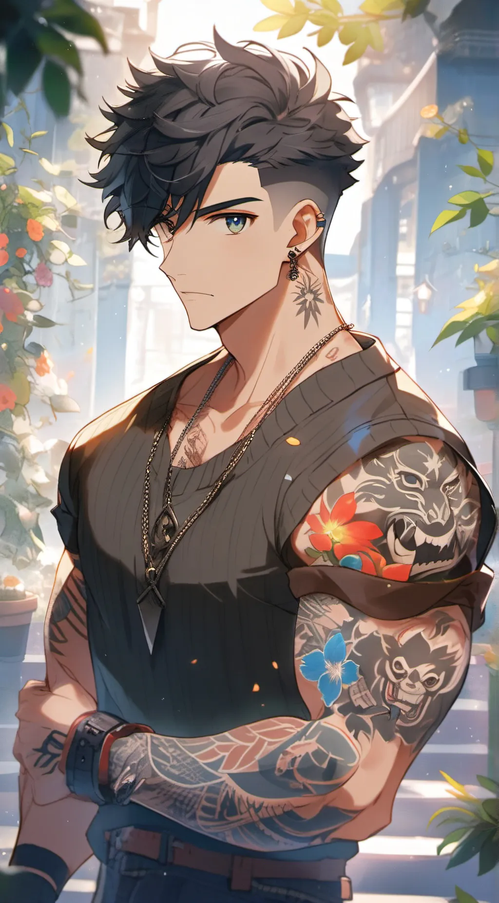 ai character: Eric background