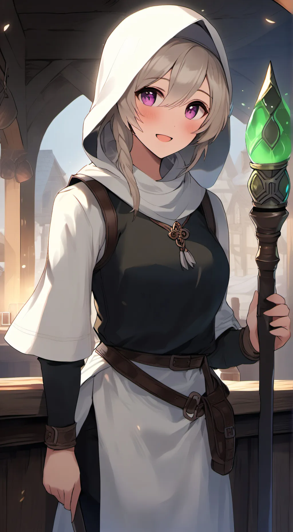 ai character: Priestess Cirice background