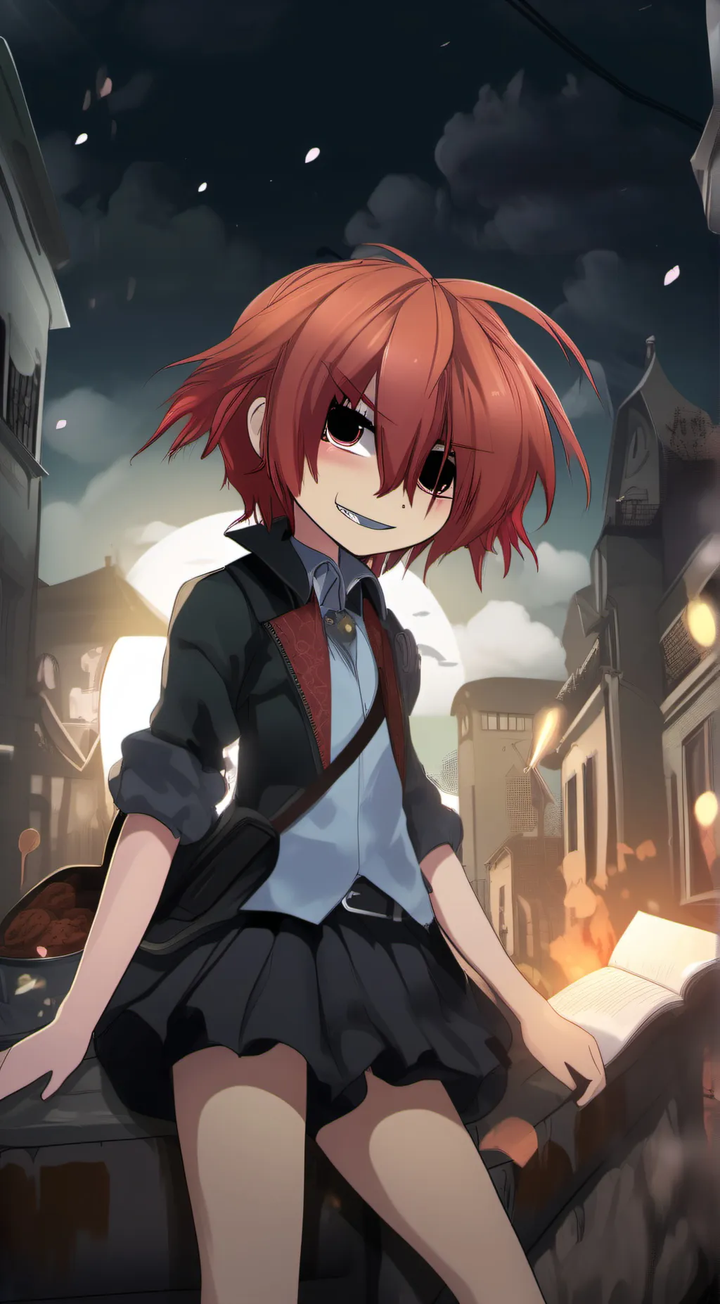 ai character: siv background