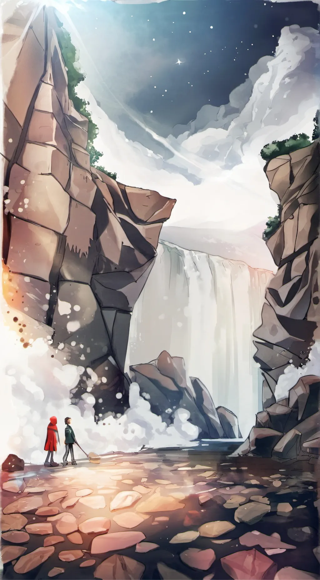 ai character: Tv Man background