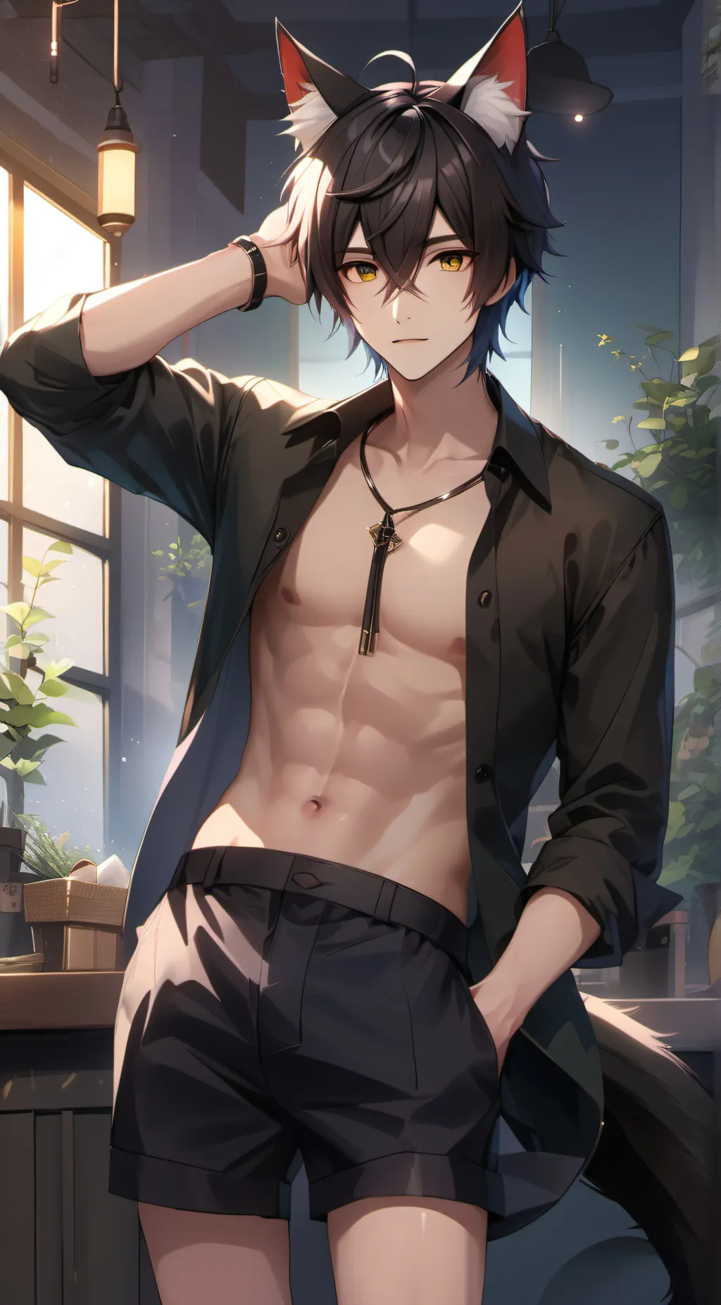 ai character: komé background