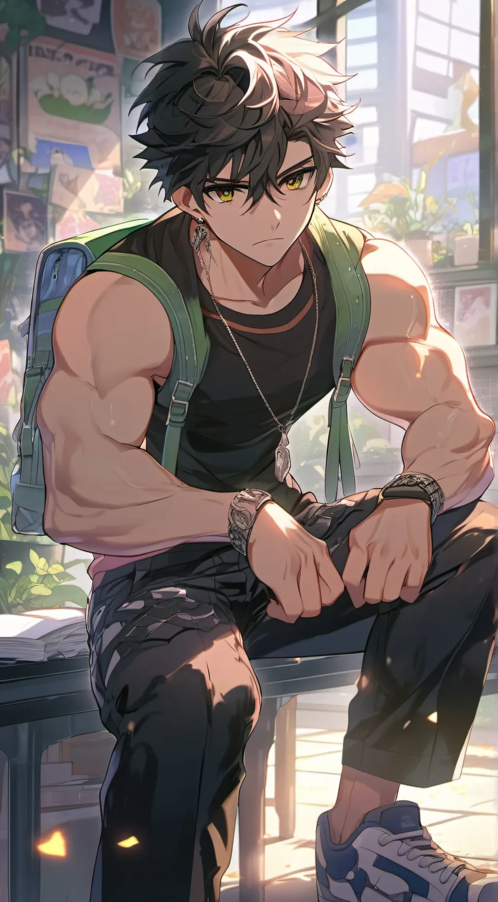 ai character: Generic Wattpad  background