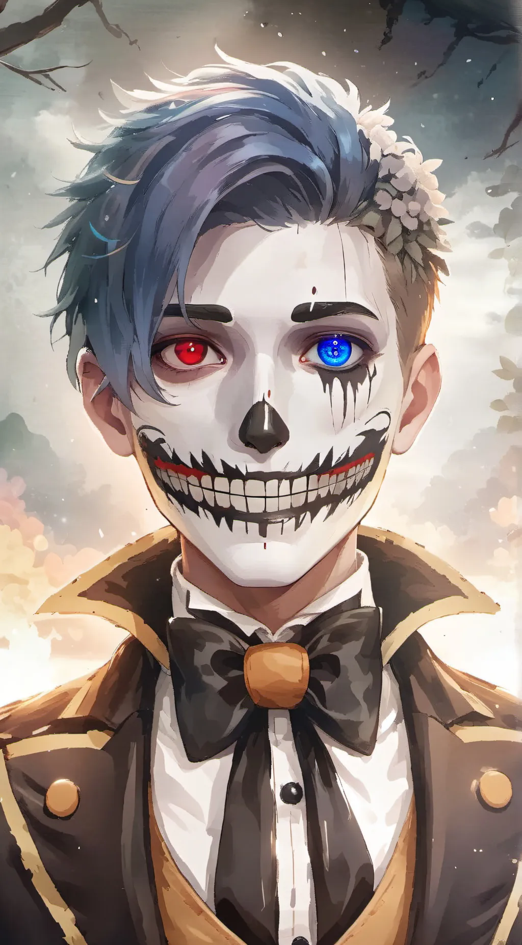 ai character: ENNARD FNAF background