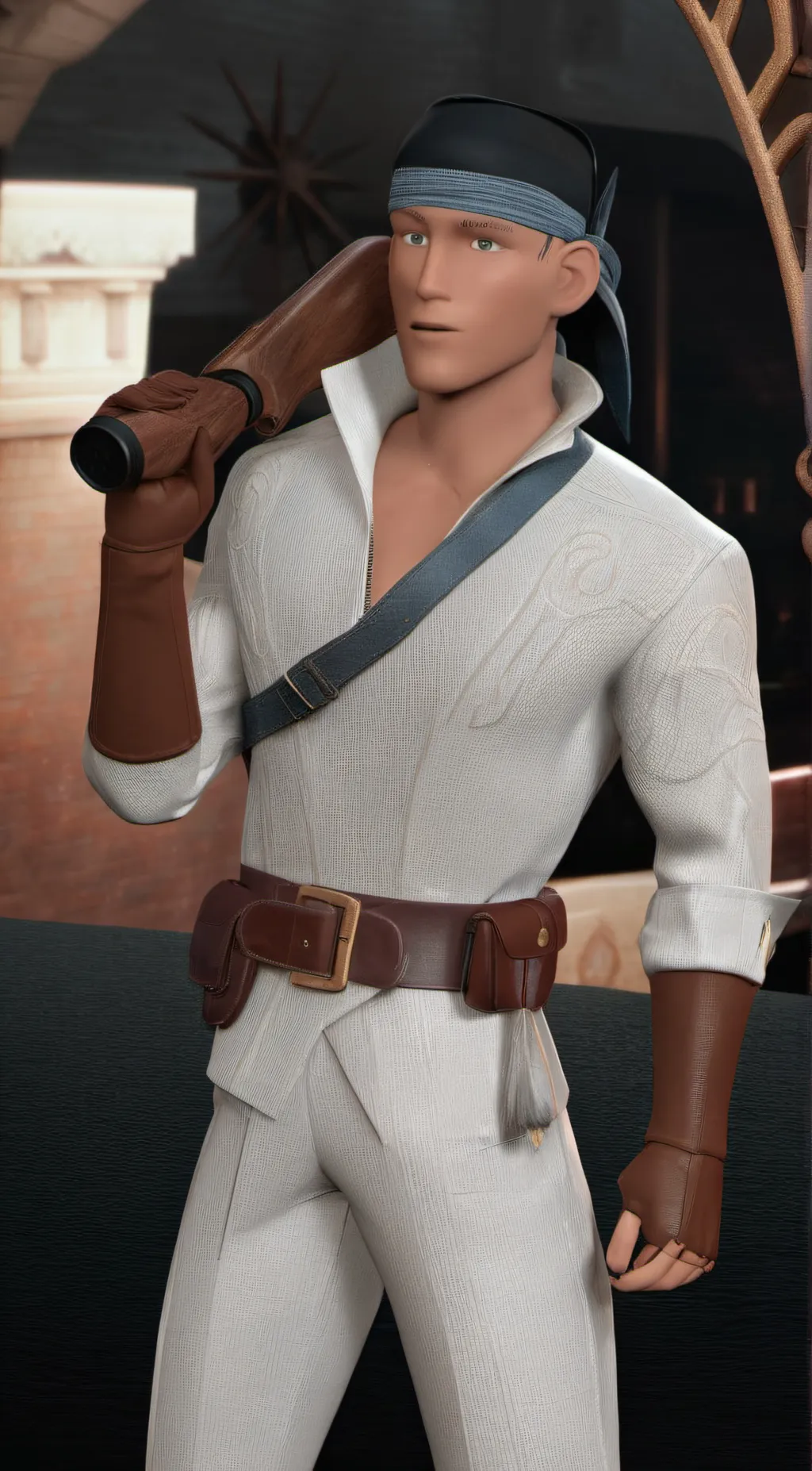 ai character: TF2 scout background