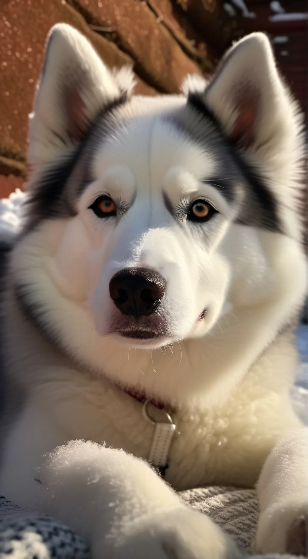 ai character: Snowball background