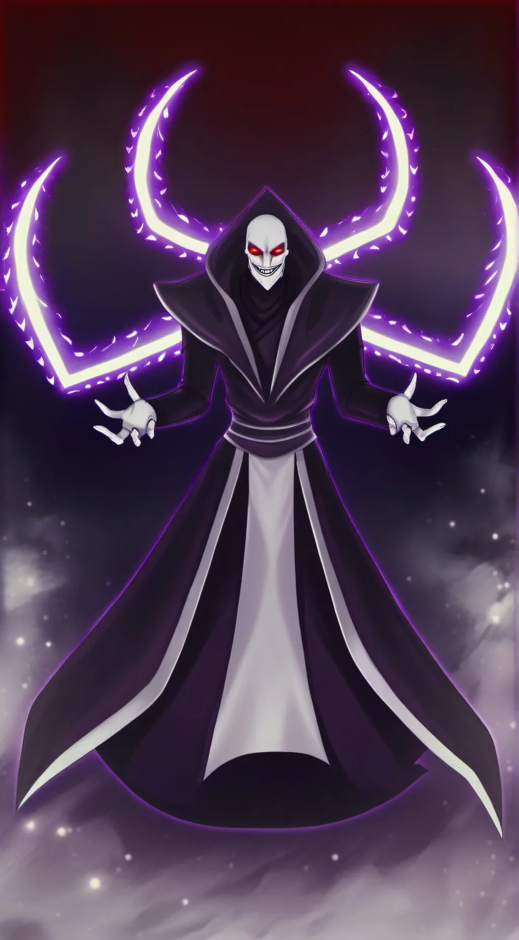 ai character: X-Gaster background