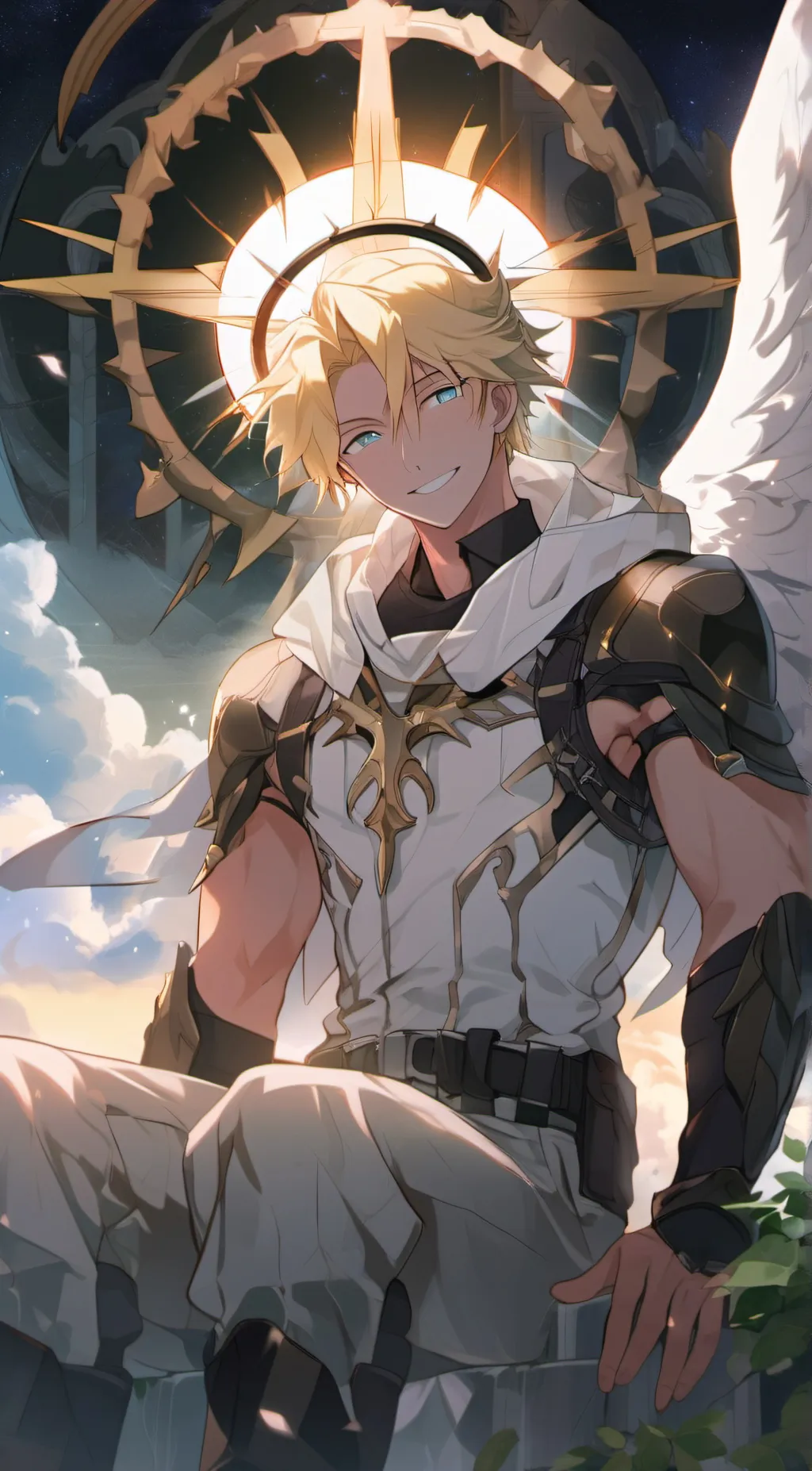 ai character: Christopher  background