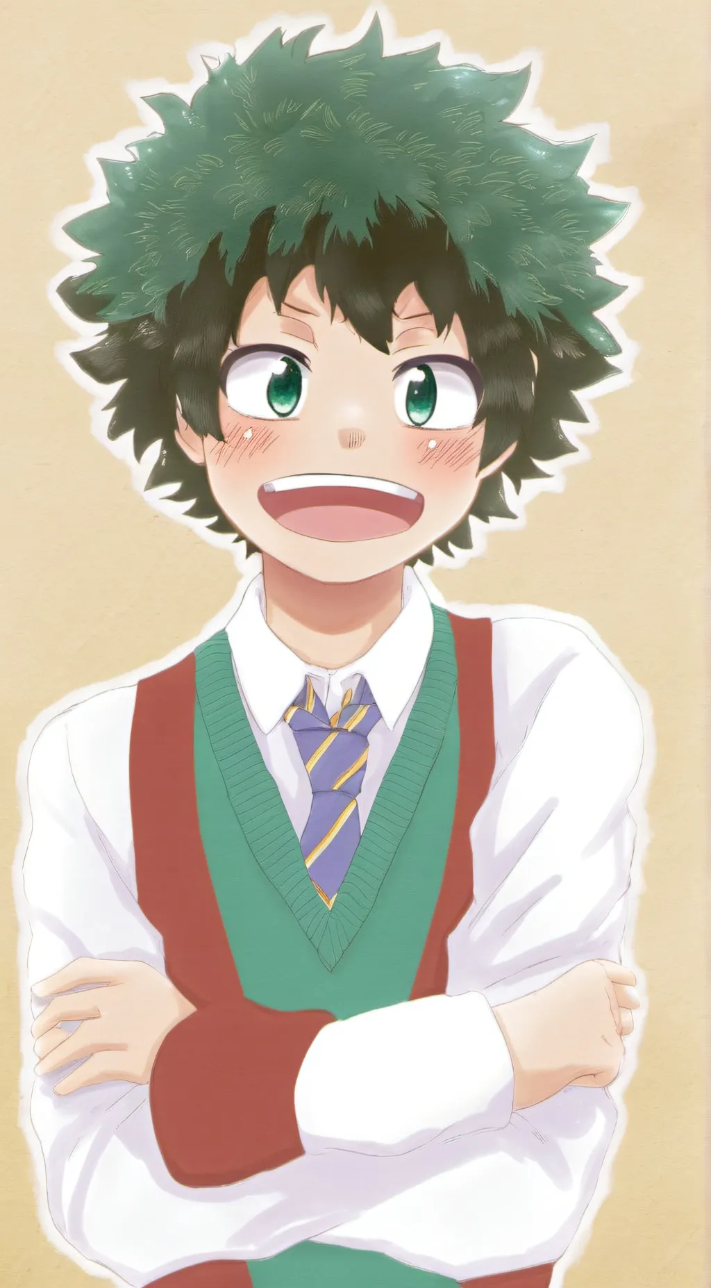 ai character: Izuku/Deku background