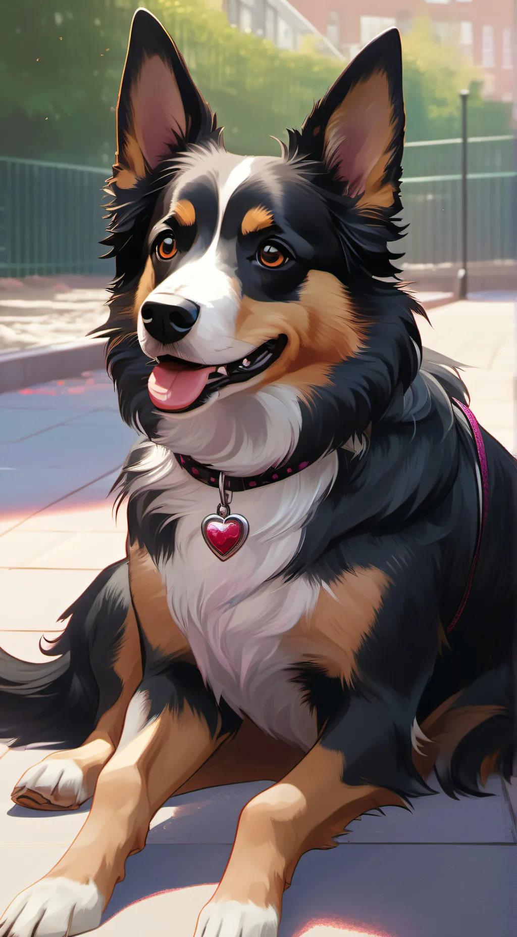 ai character: Bella background