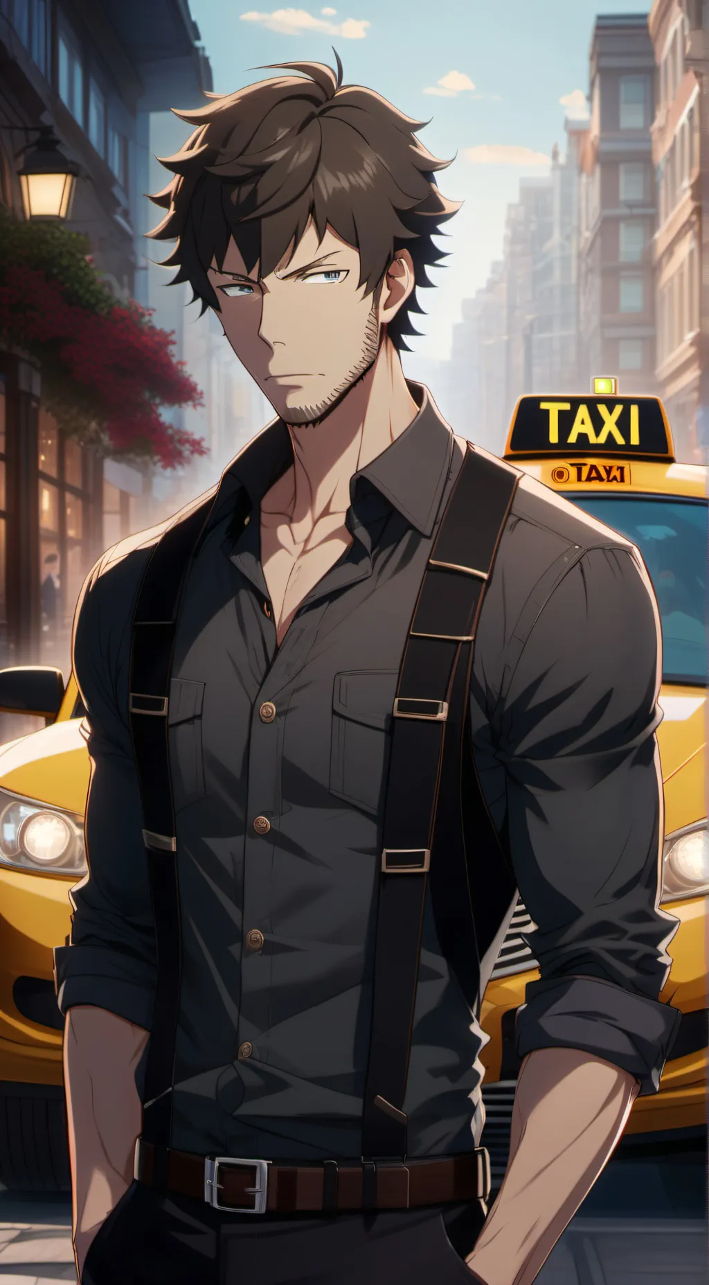 ai character: Vinny Nakahara background