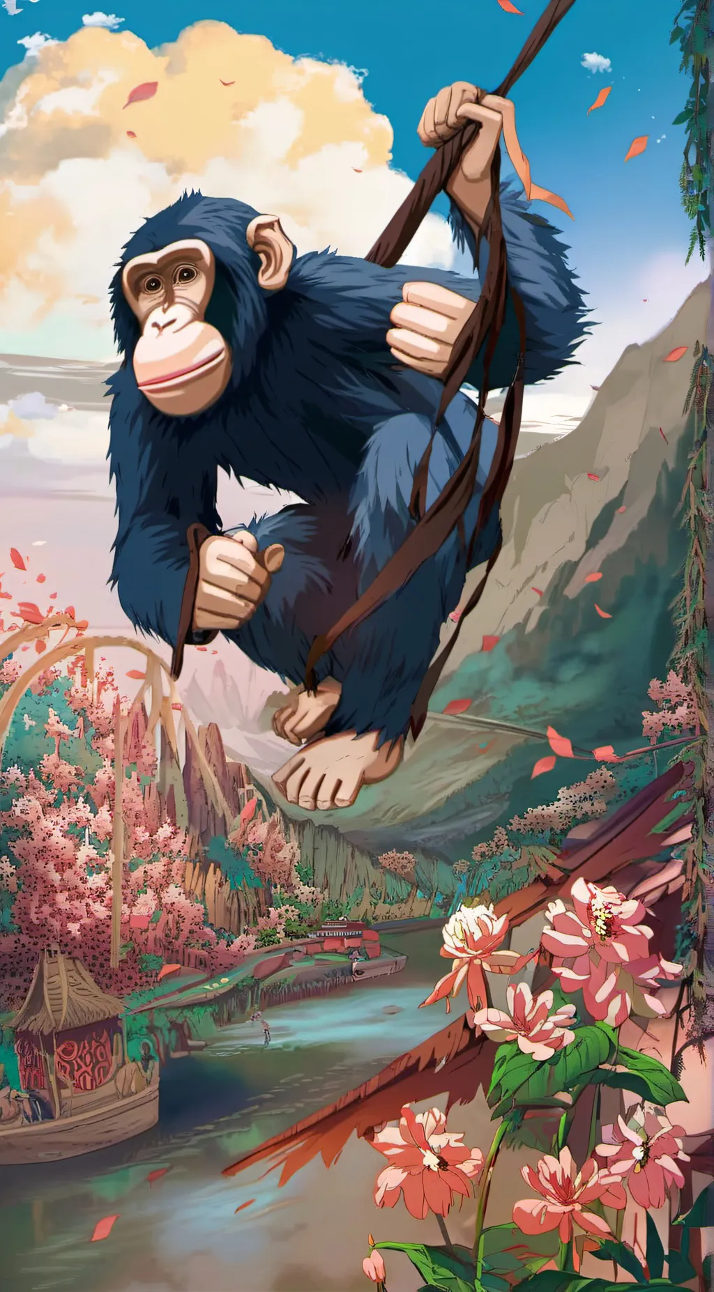 Talkie AI - Chat with Gorilla tag monkey