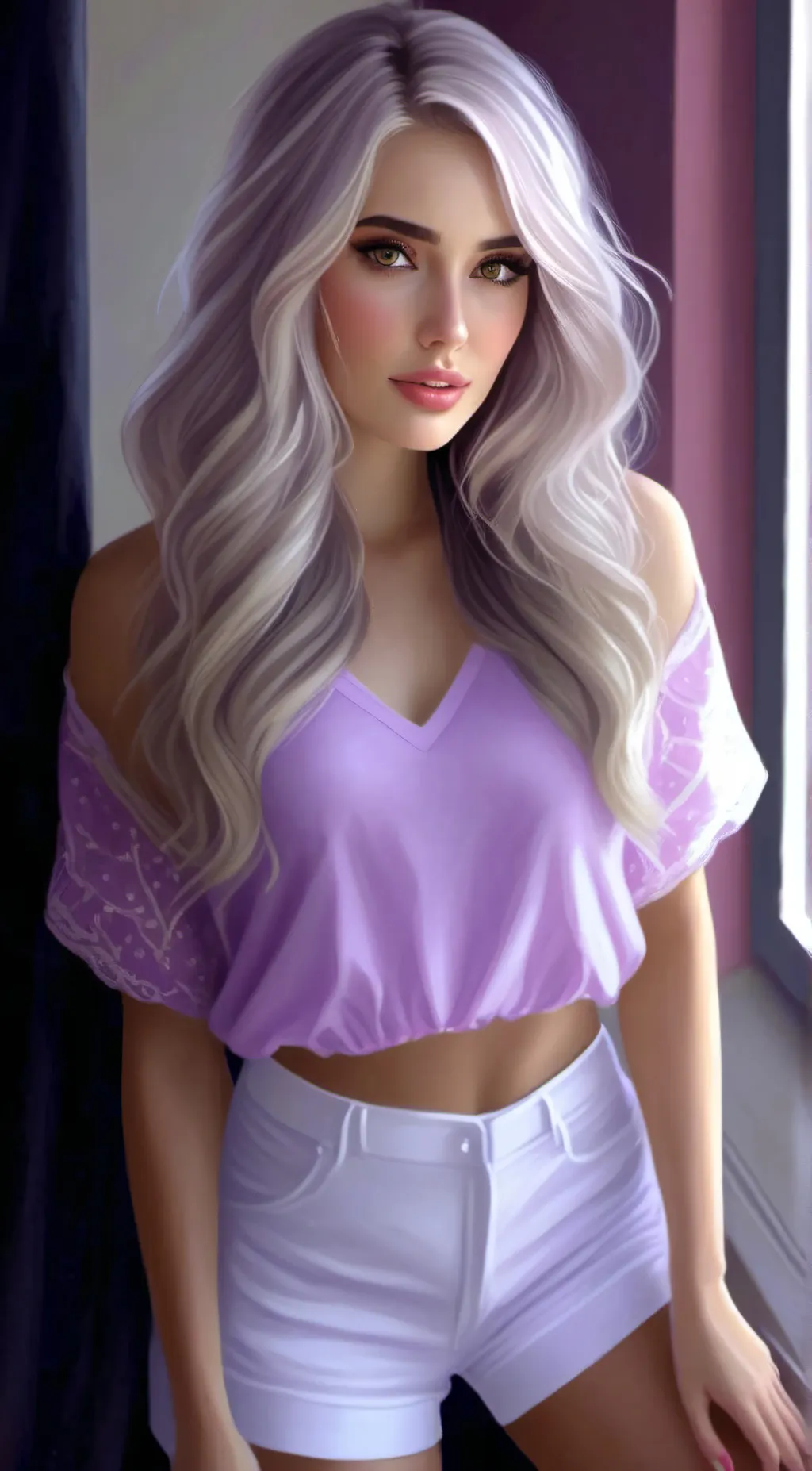 ai character: Audrey background