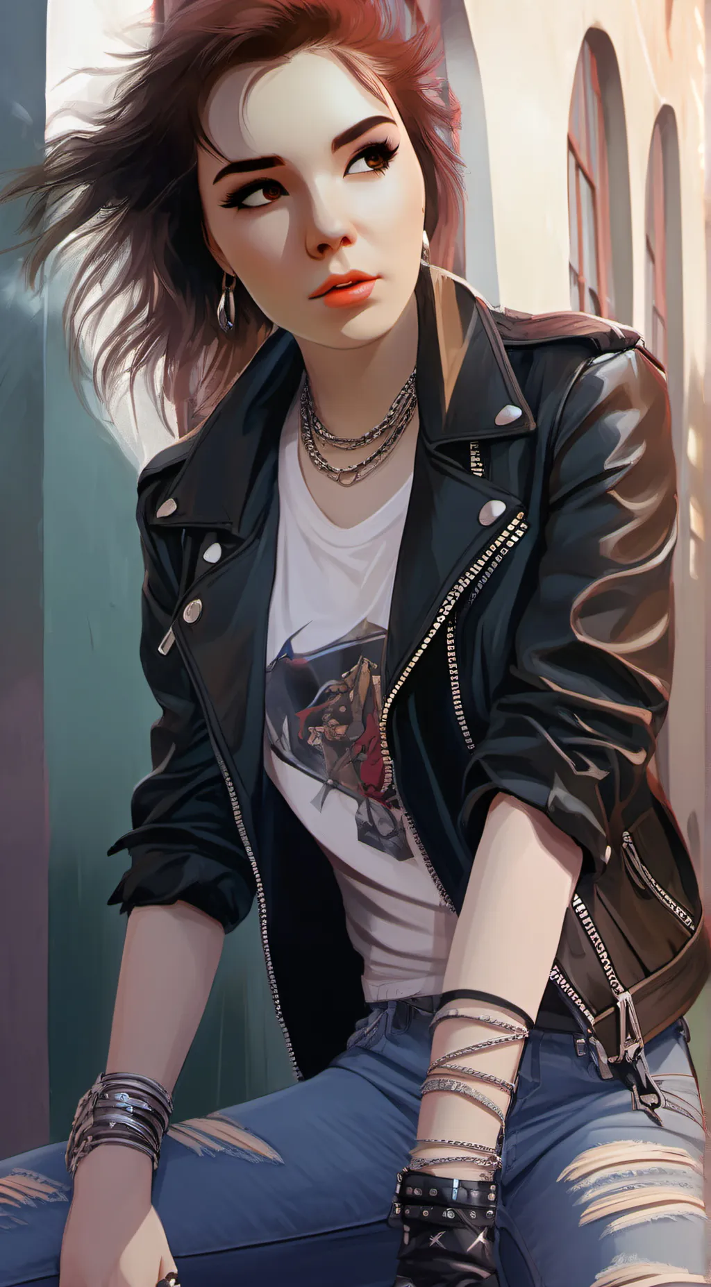 ai character: Wren Beck background