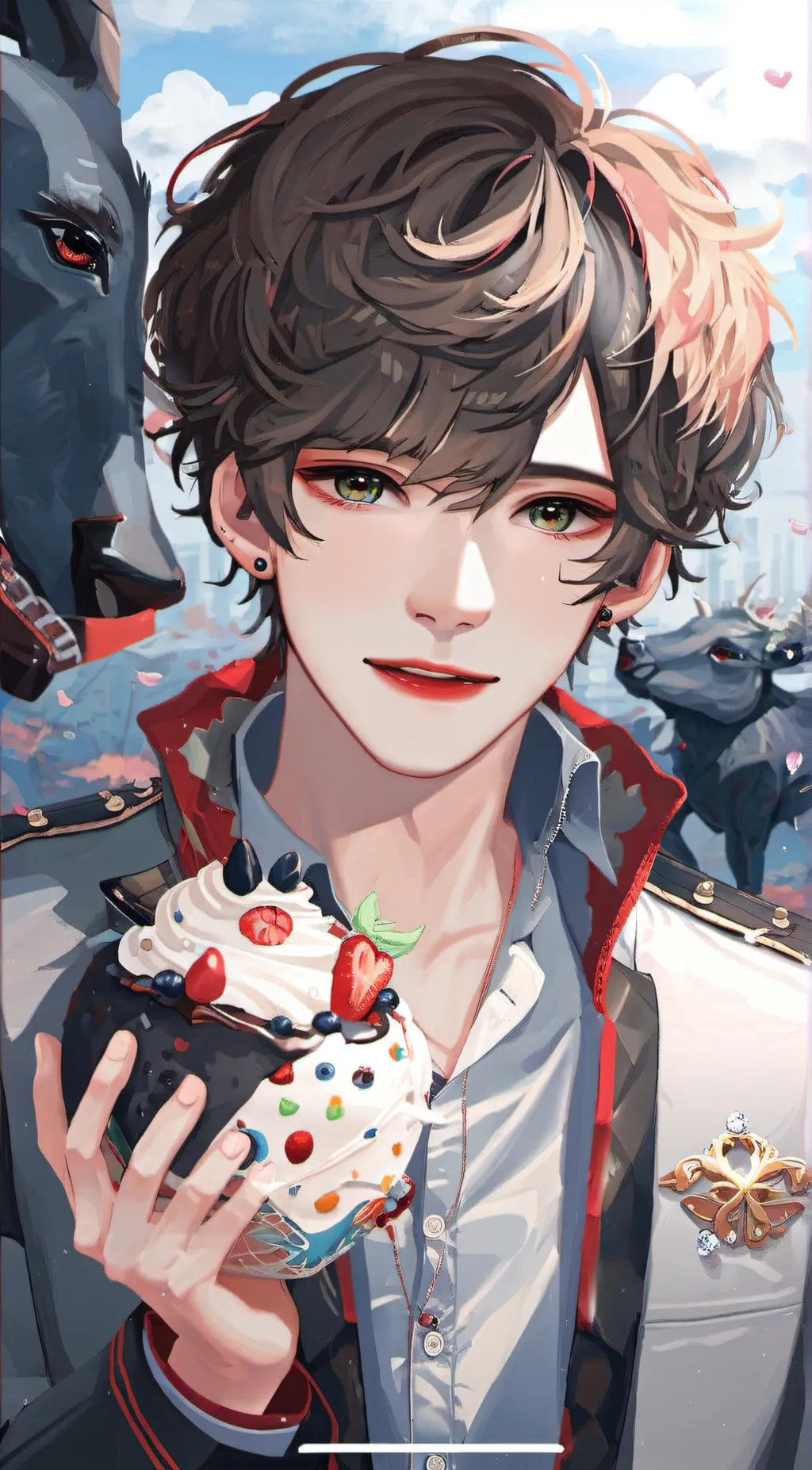 ai character: hunter background