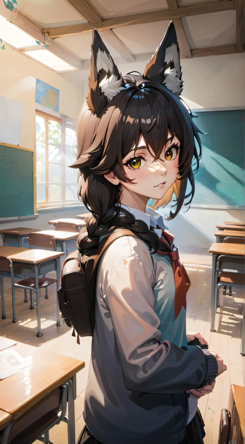 ai character: Alex background