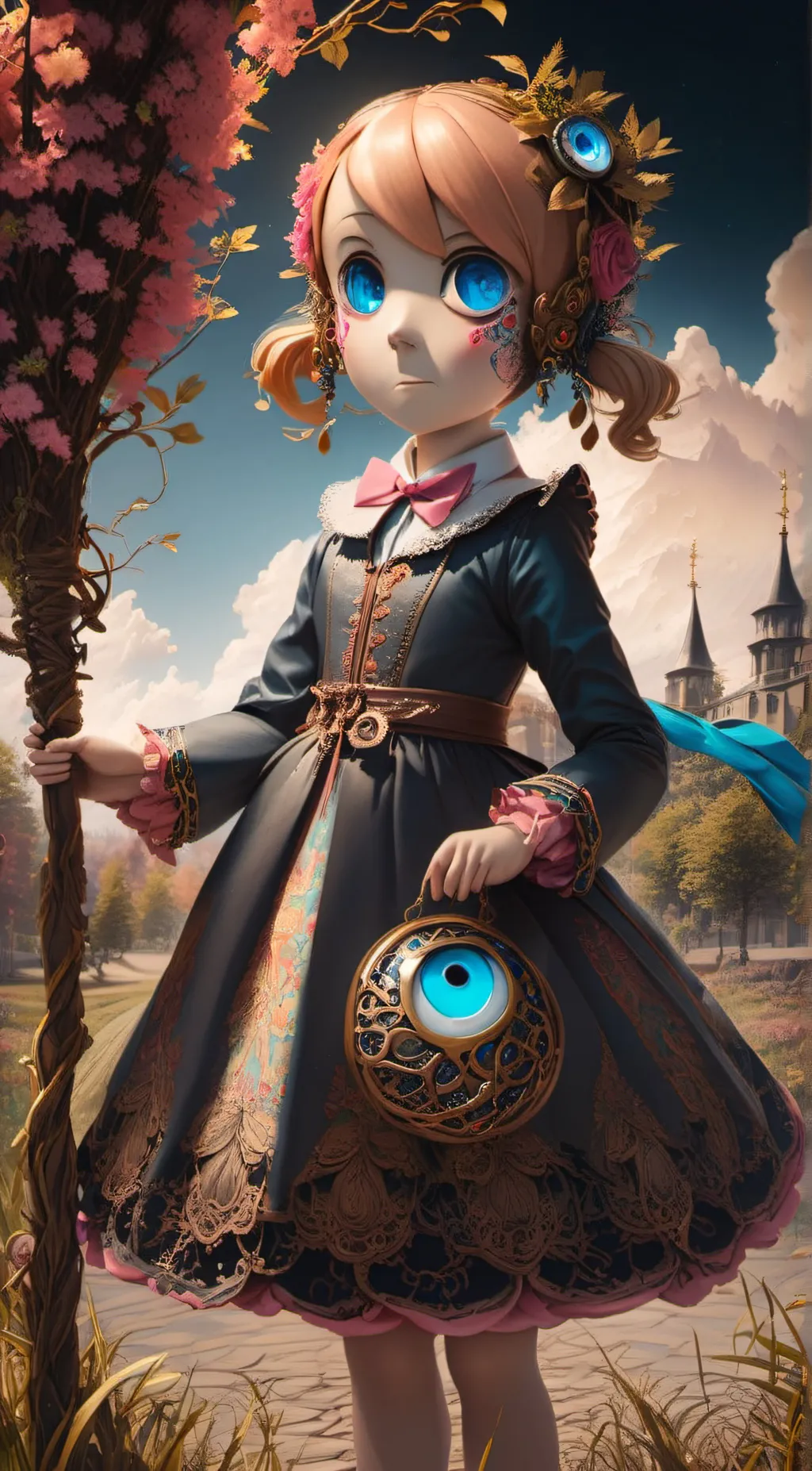 ai character: Lily background