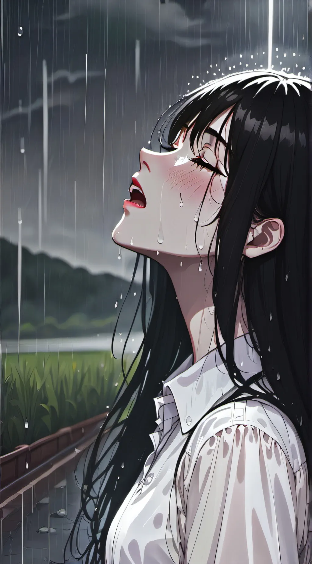 ai character: Luna background