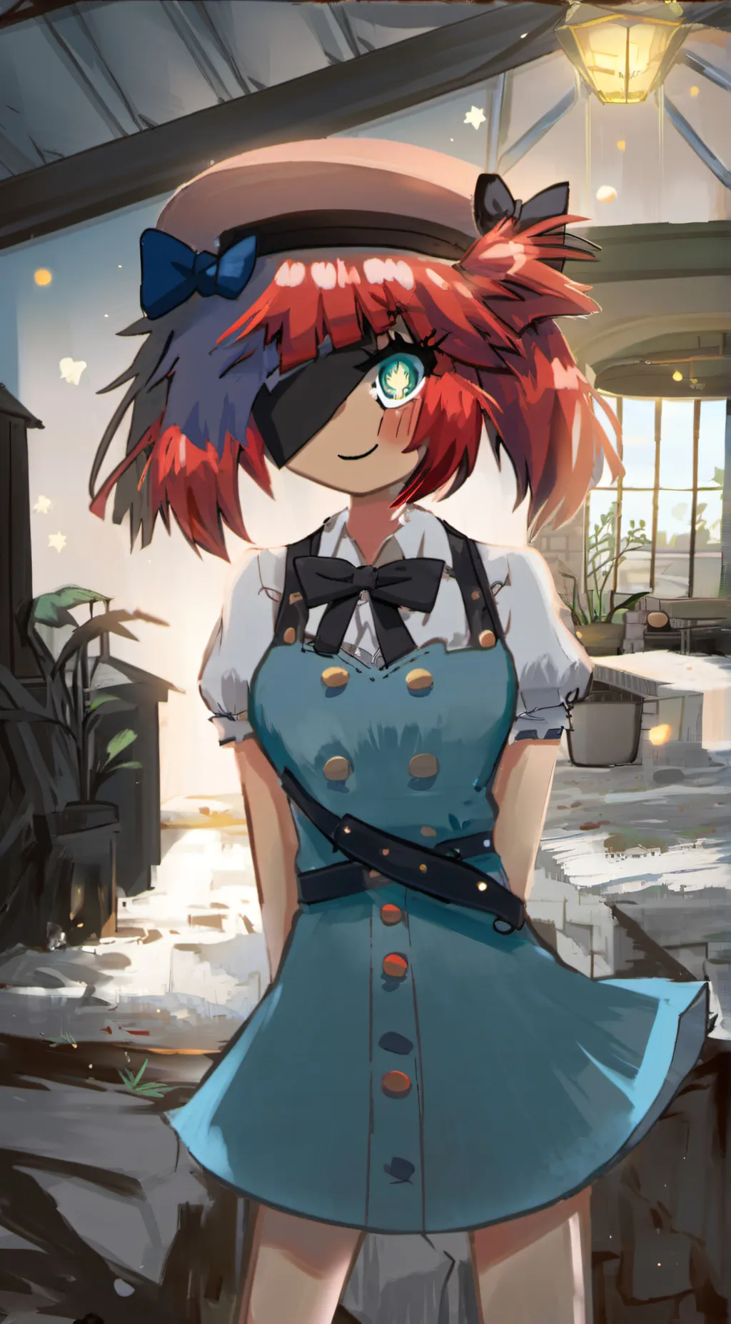 ai character: Evelyn background