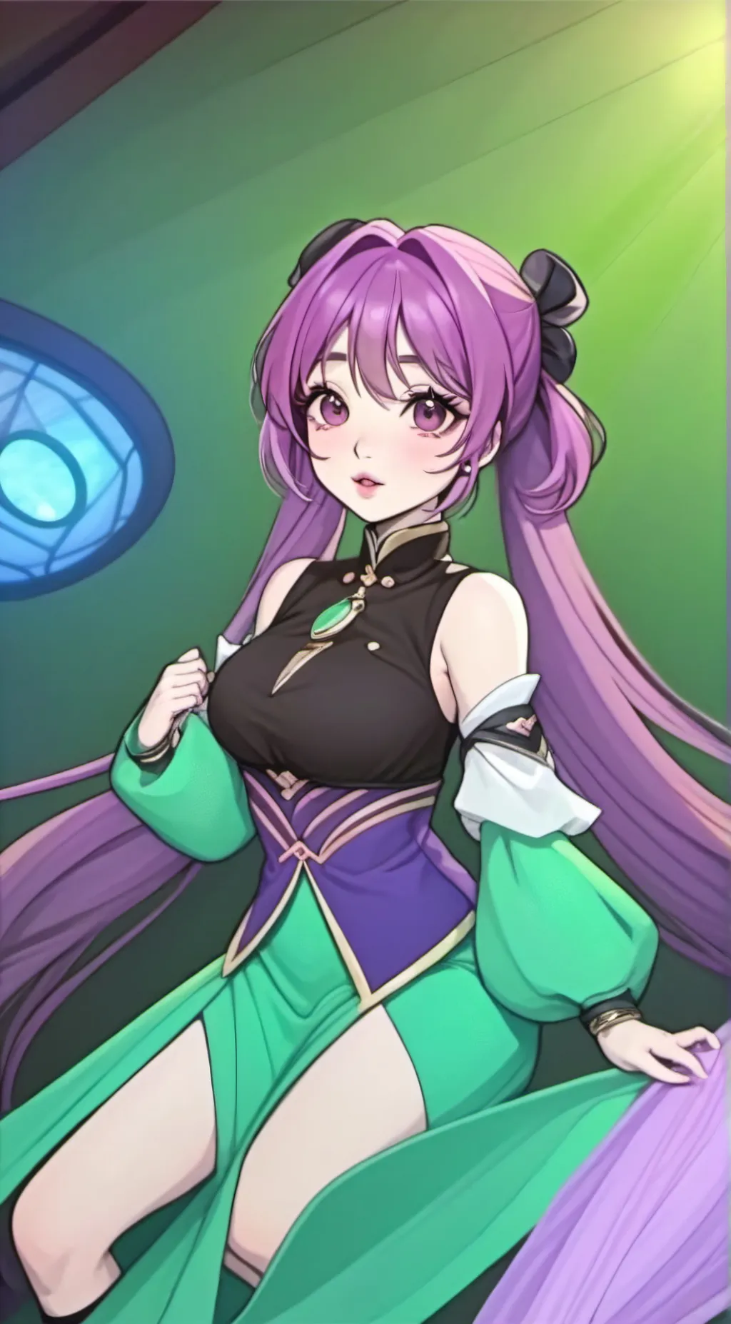 ai character: Aria background