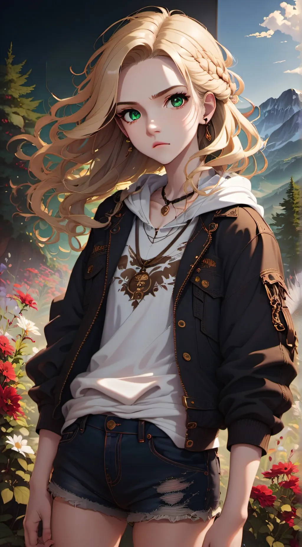 ai character: Diana background
