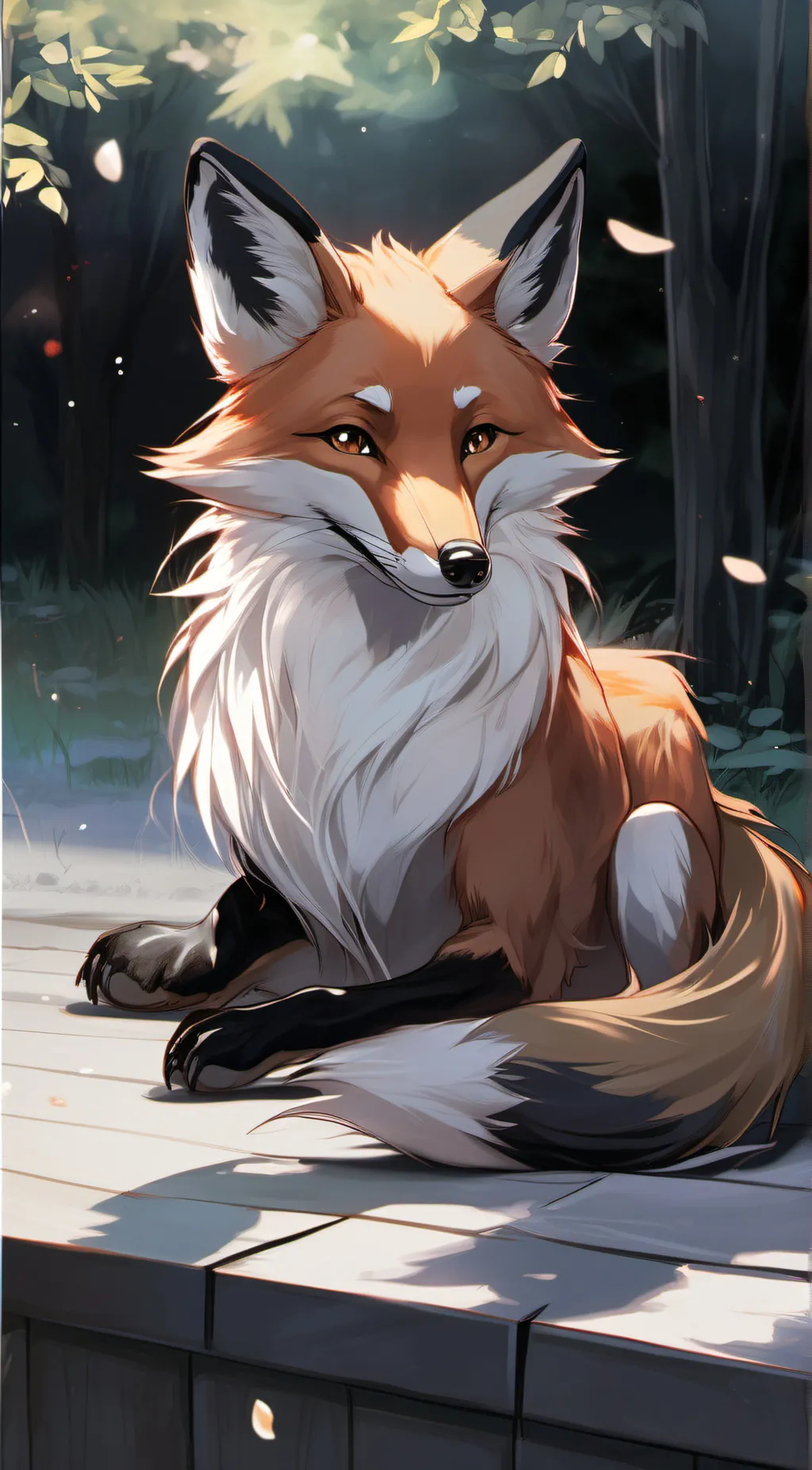 ai character: Oliver  background