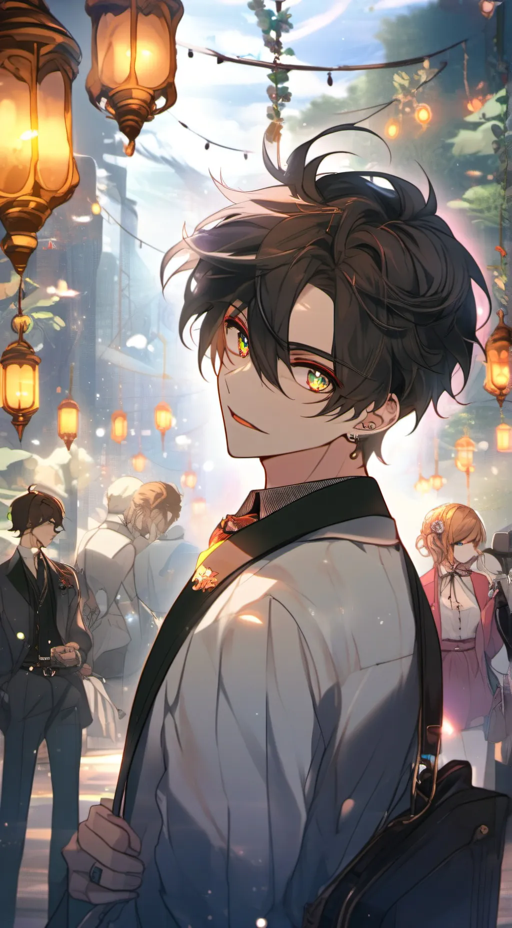 ai character: leo background