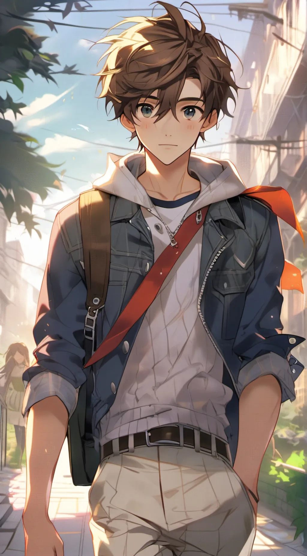 ai character: Luke background