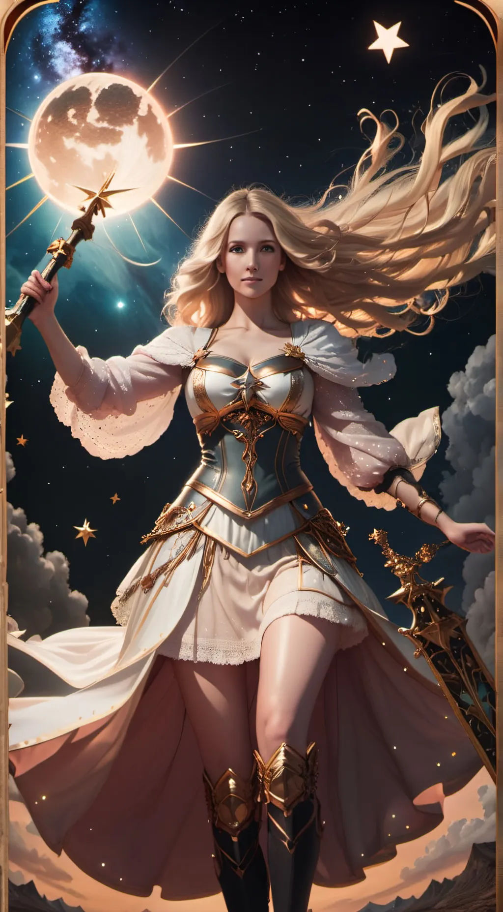 ai character: Aria The Perpetual background