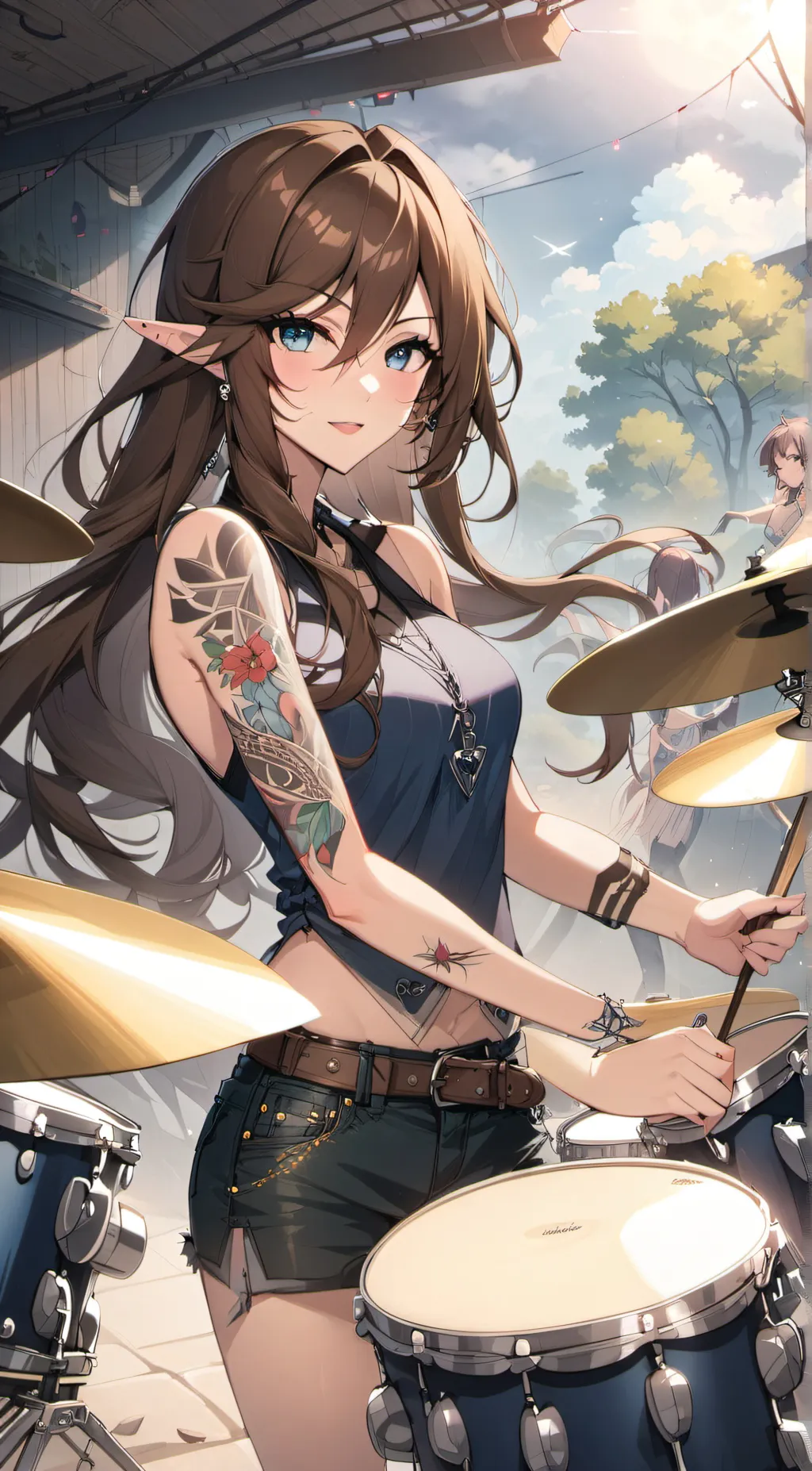 ai character: Laura background