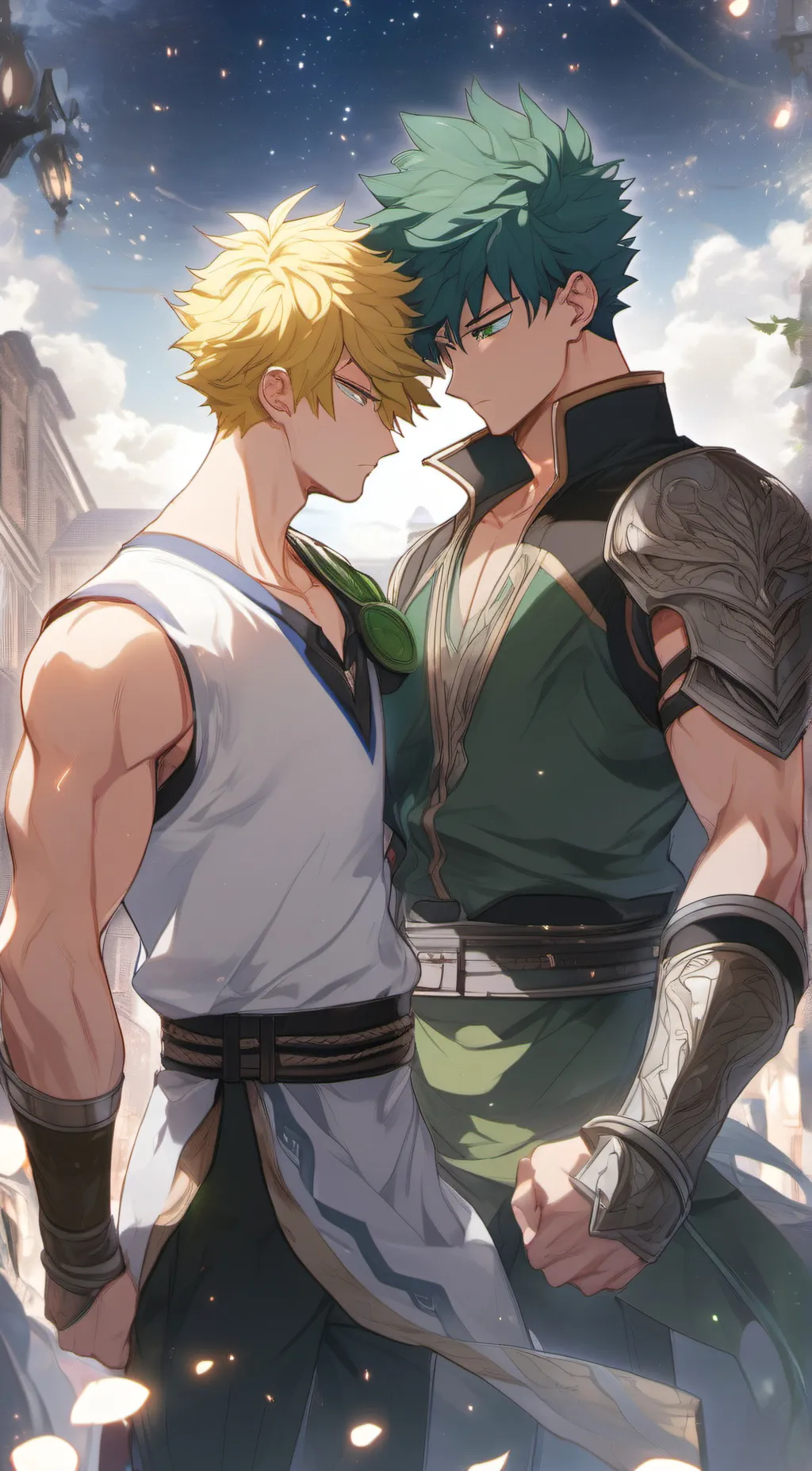 ai character: backugo and izuku background