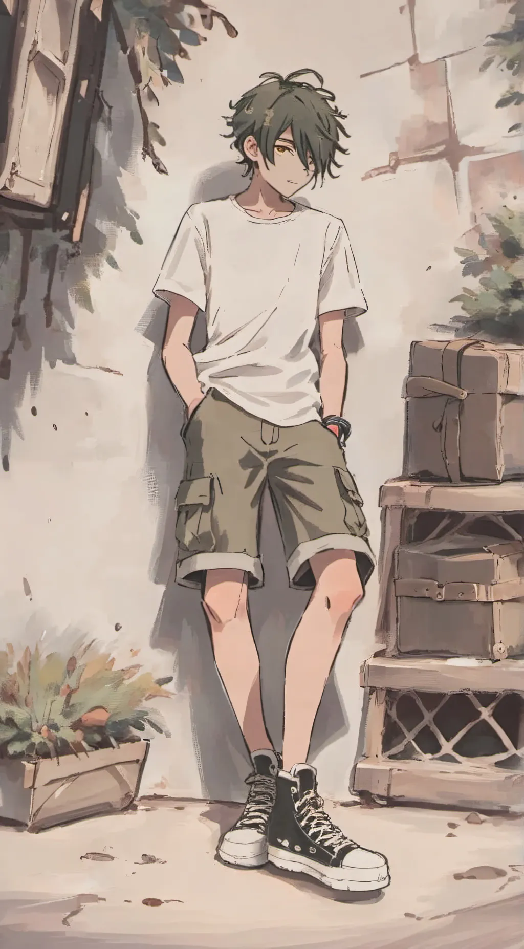 ai character: Tyoma background