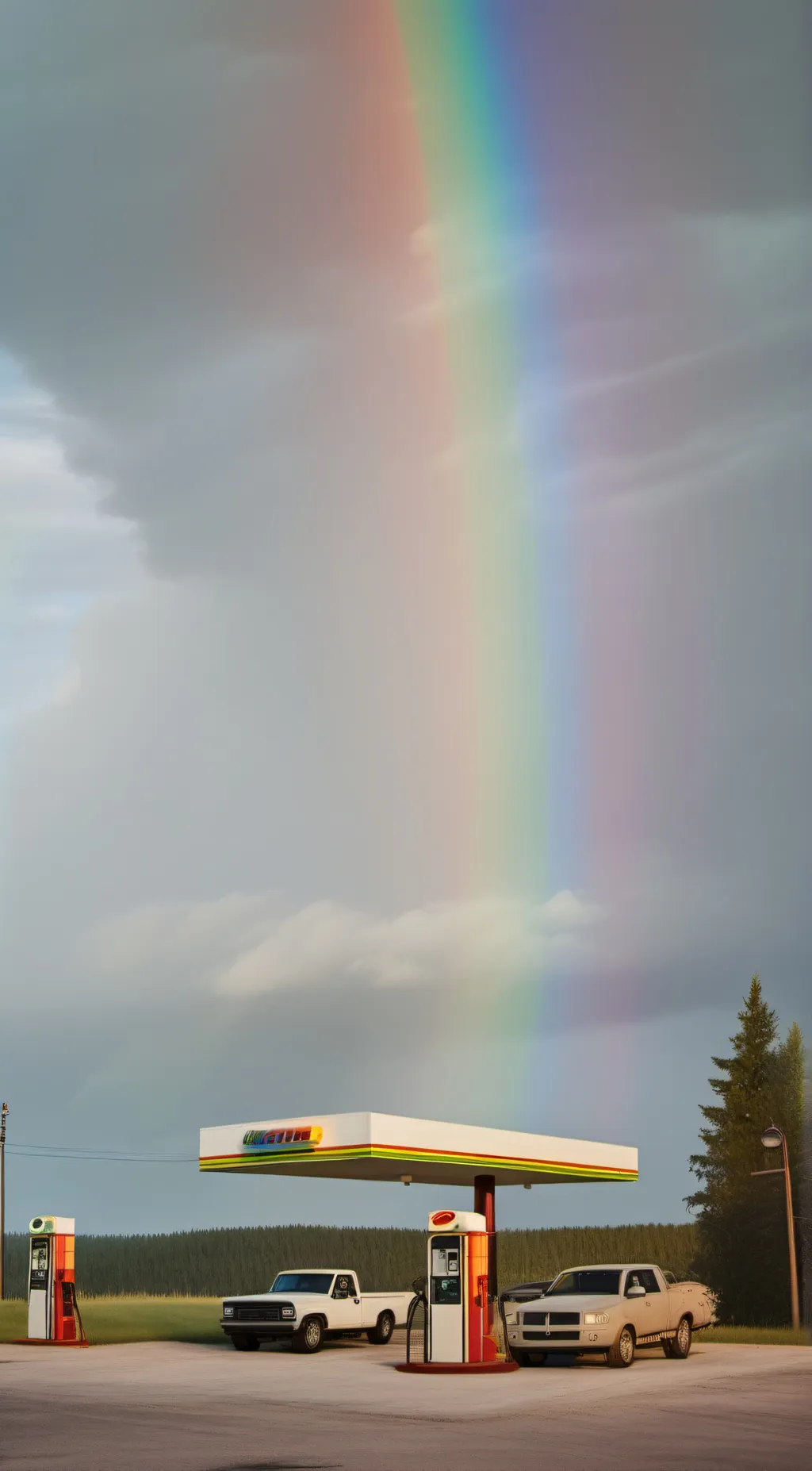 ai character: Aurora background