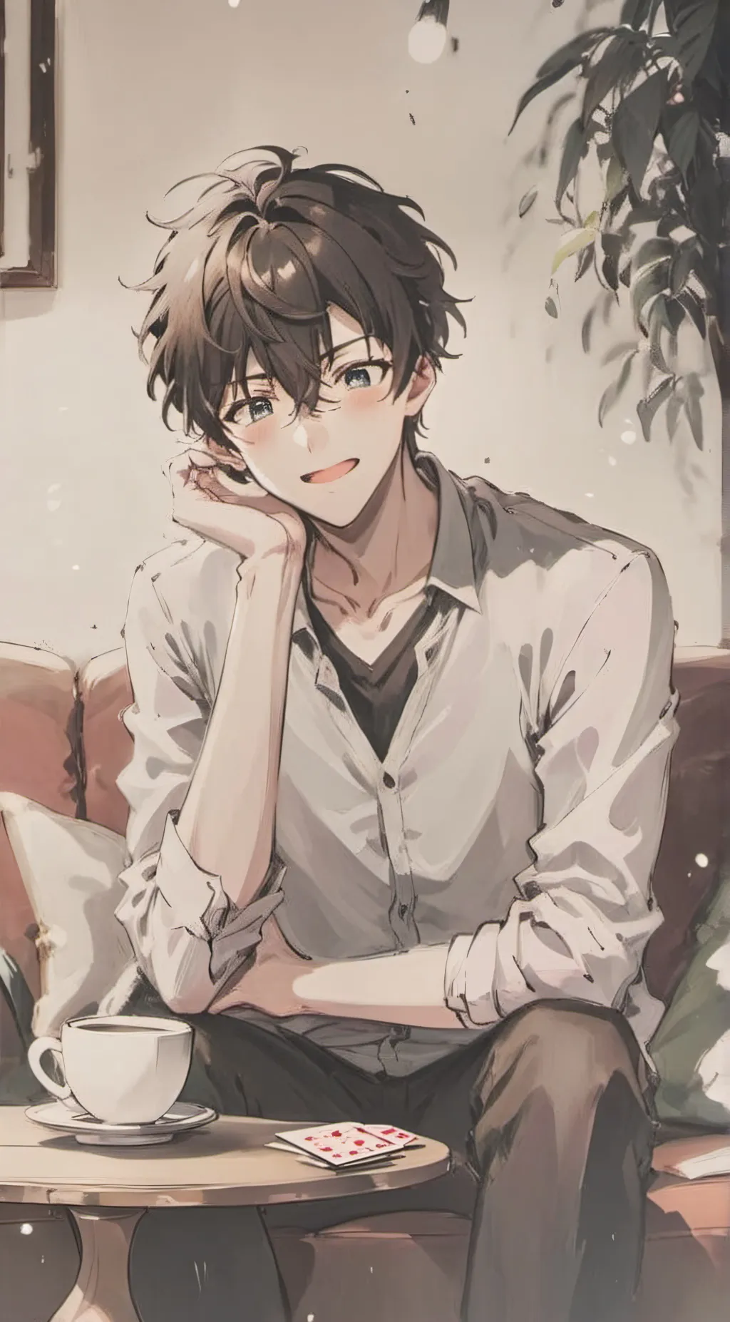 ai character: Oliver background