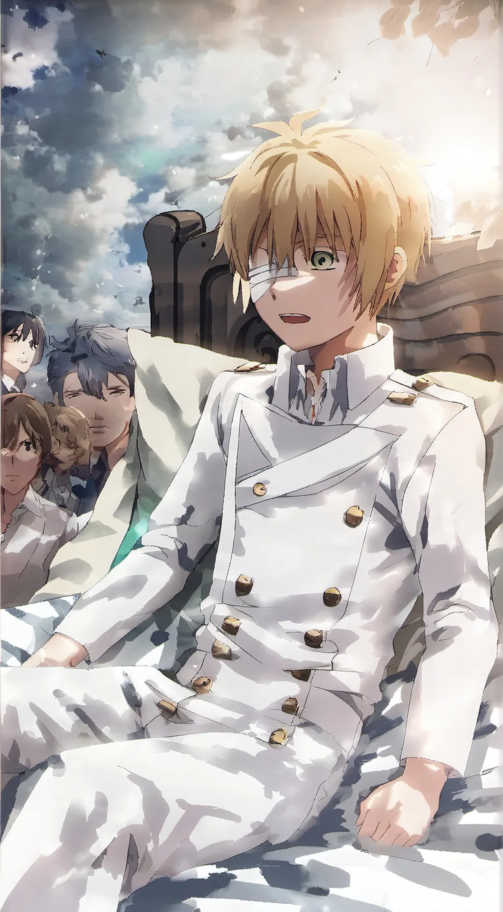 ai character: Kurapika Kurta background