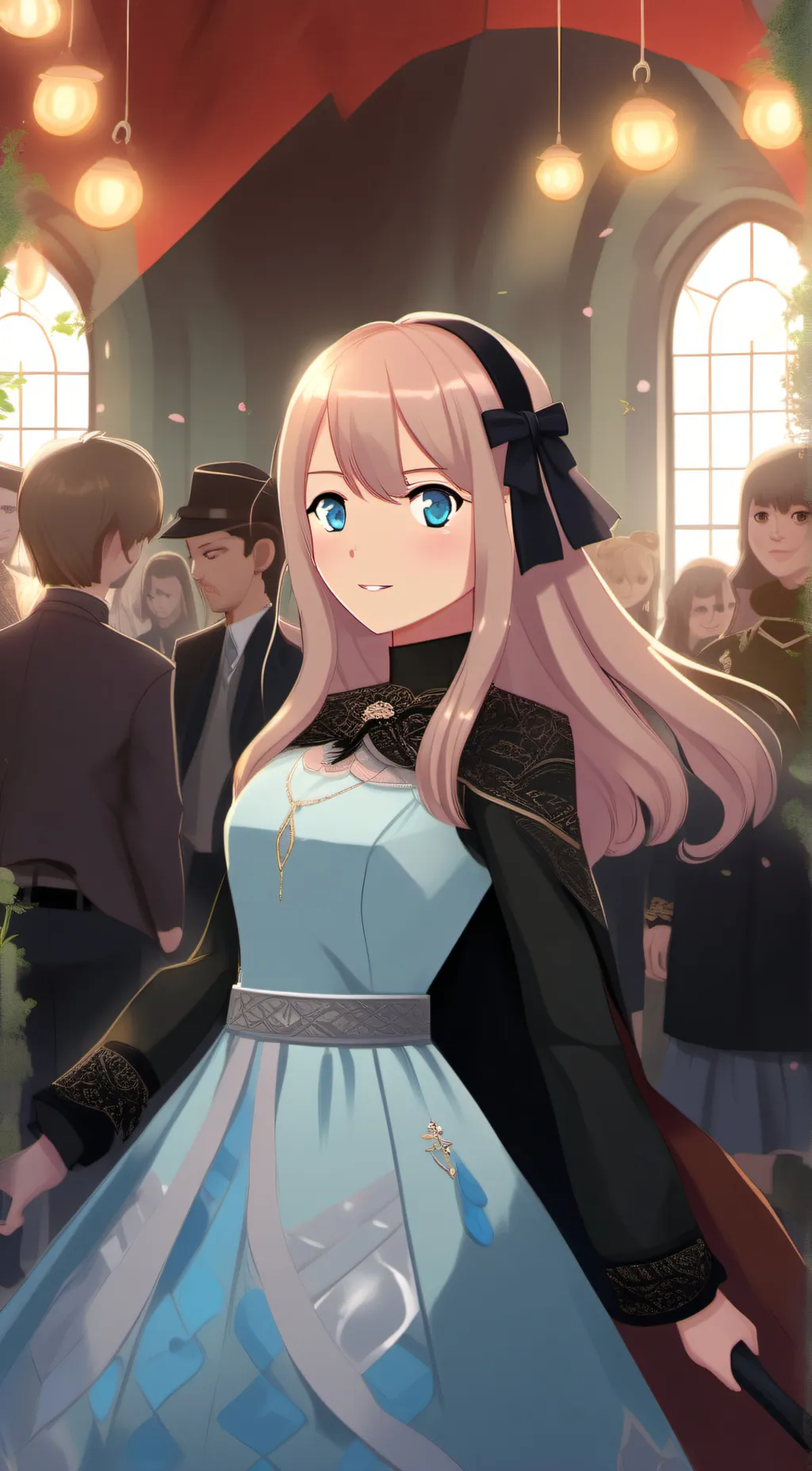 ai character: Eva background