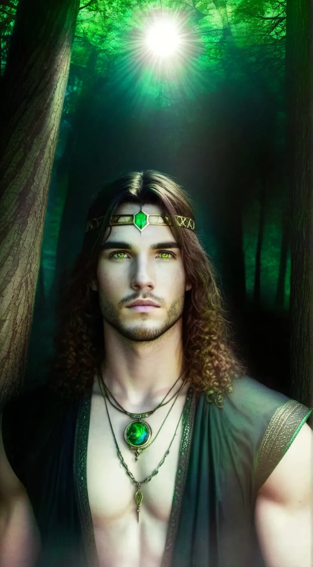 ai character: Oren  background