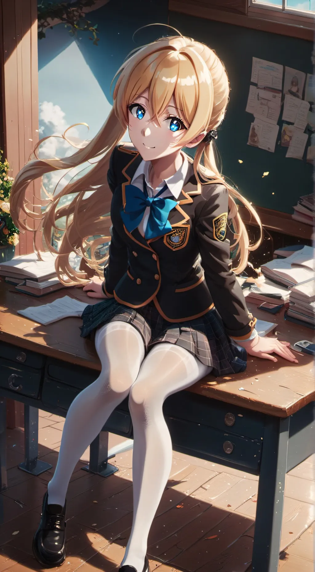 ai character: Rizumi Ishita background