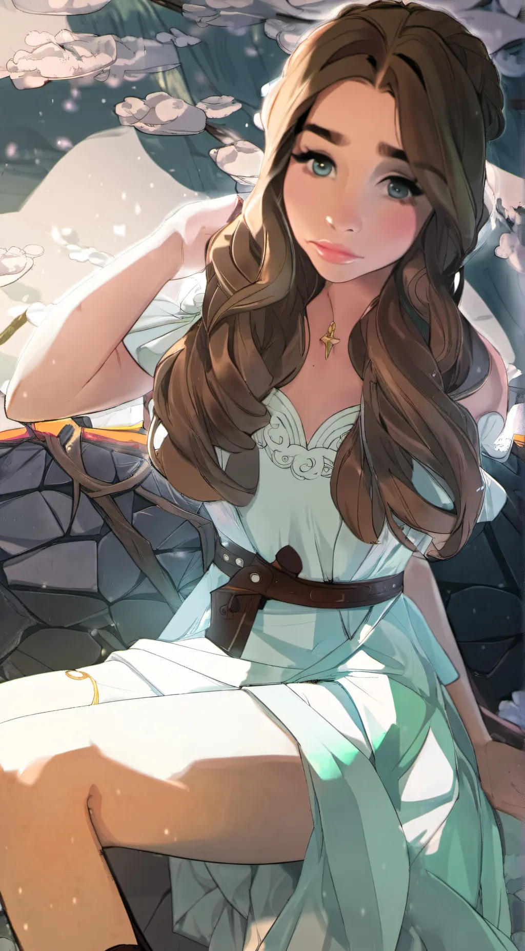 ai character: Emma  background