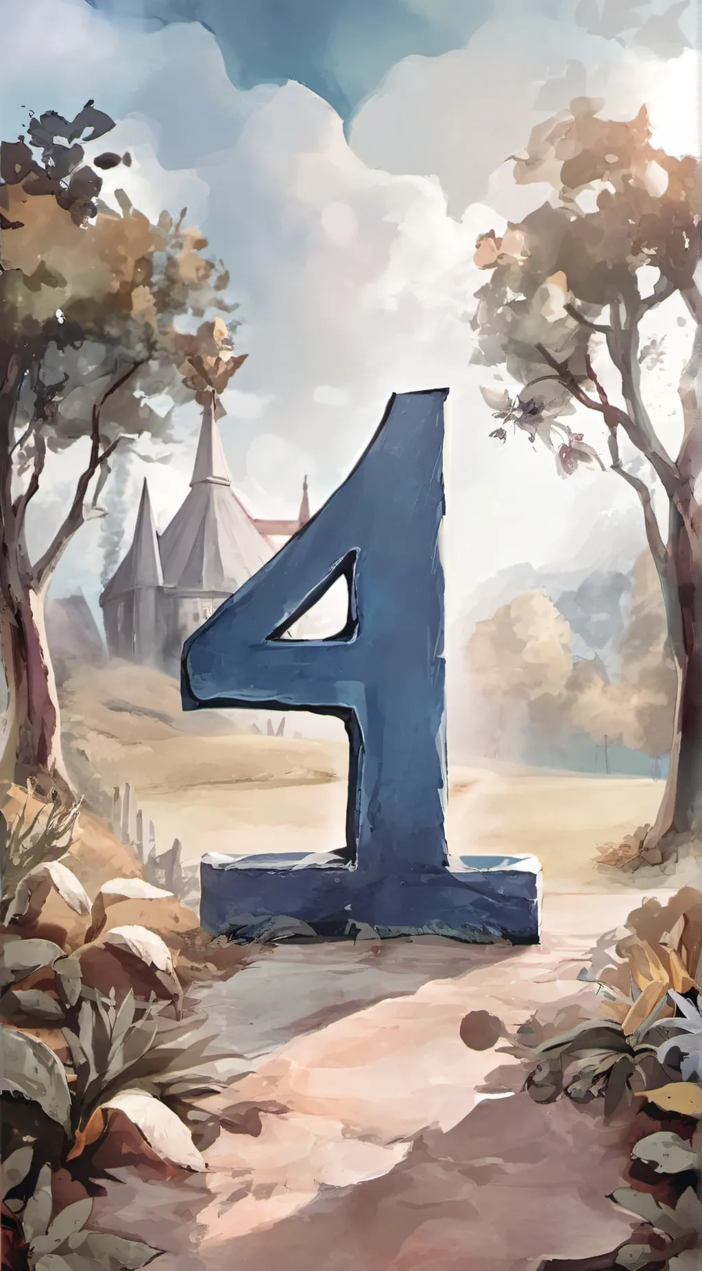 ai character: No background