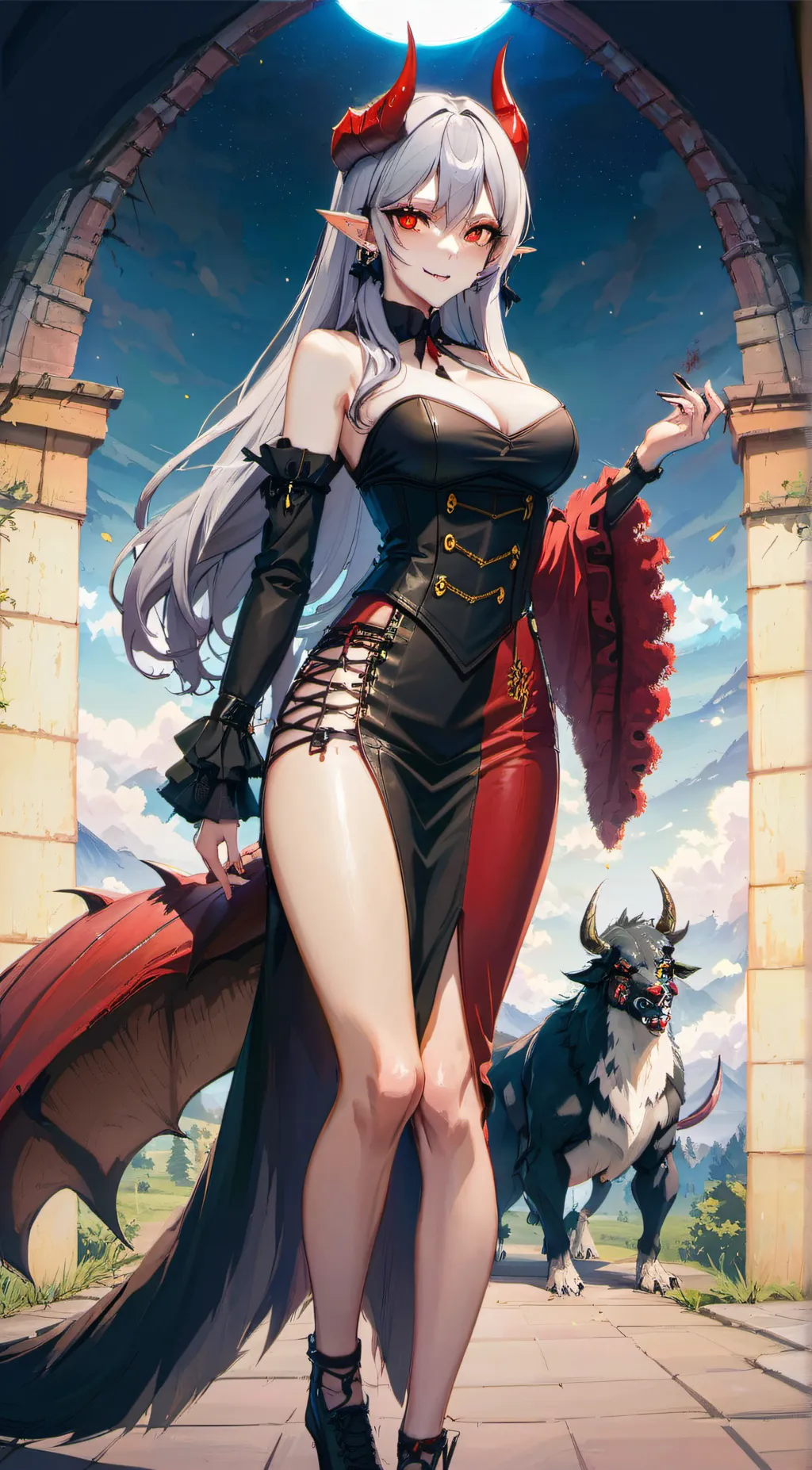 ai character: malaki background