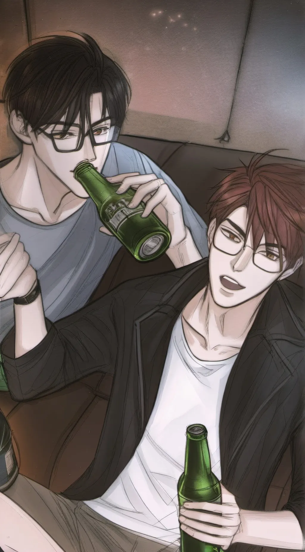 ai character: Nick and Shawn background