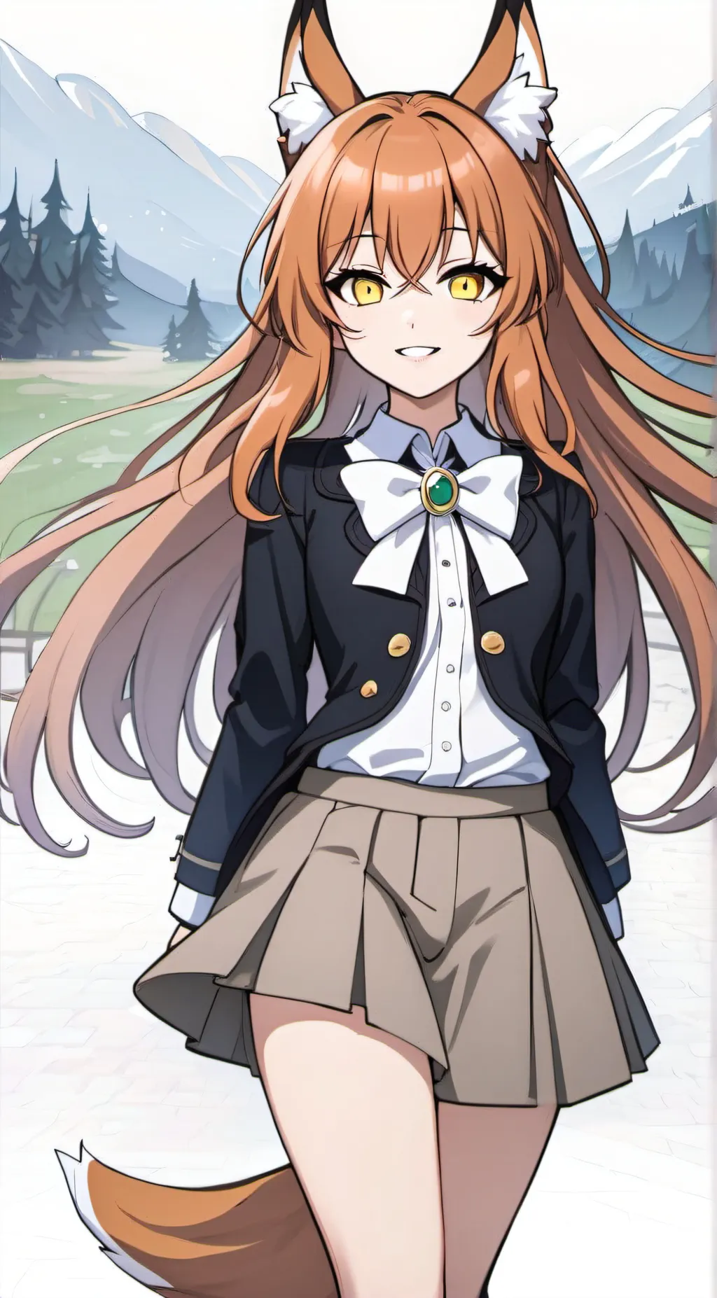 ai character: Cinder background