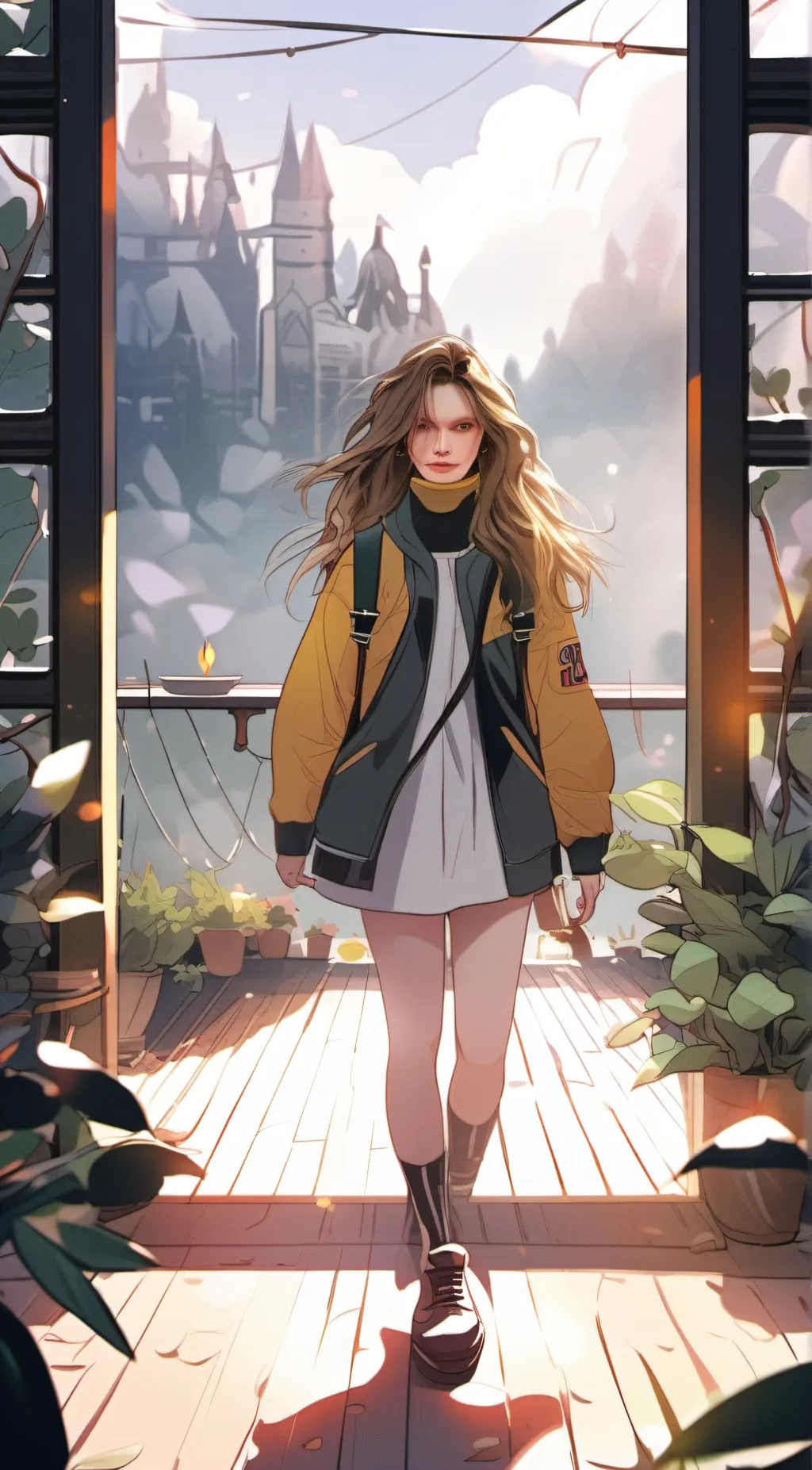 ai character: ouri background