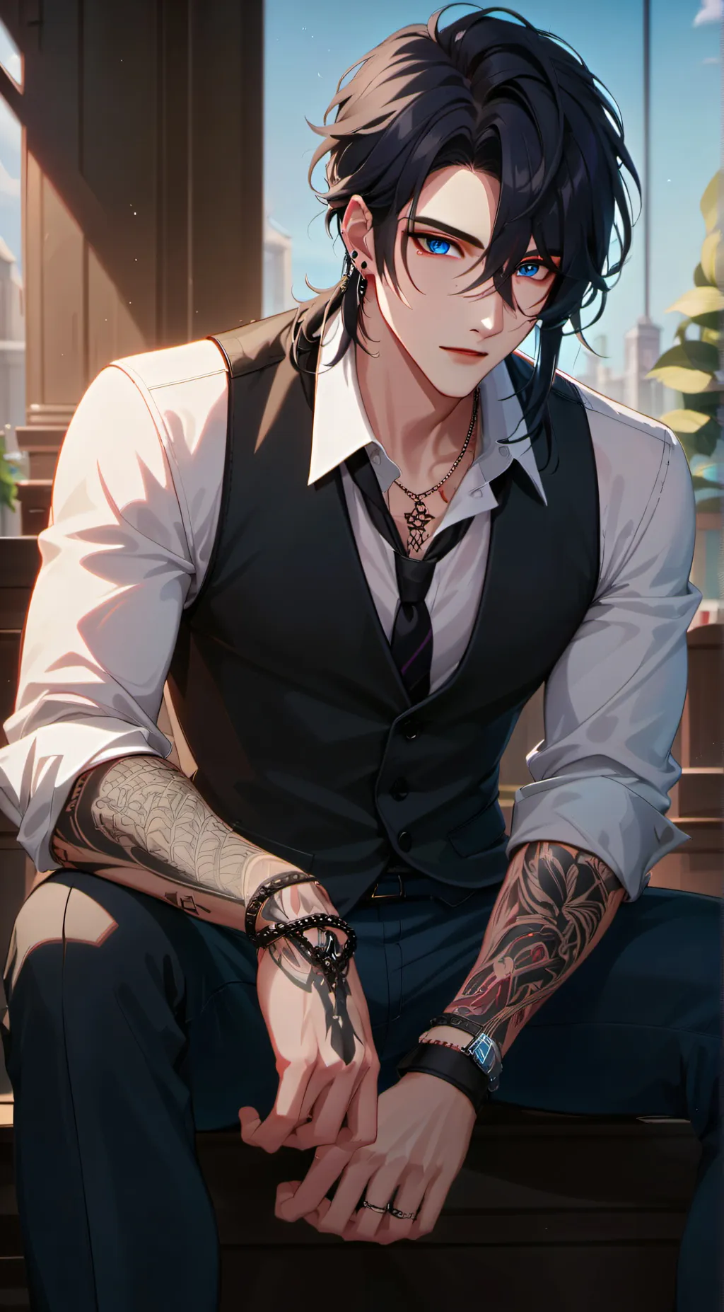 ai character: Jack Blackrose background