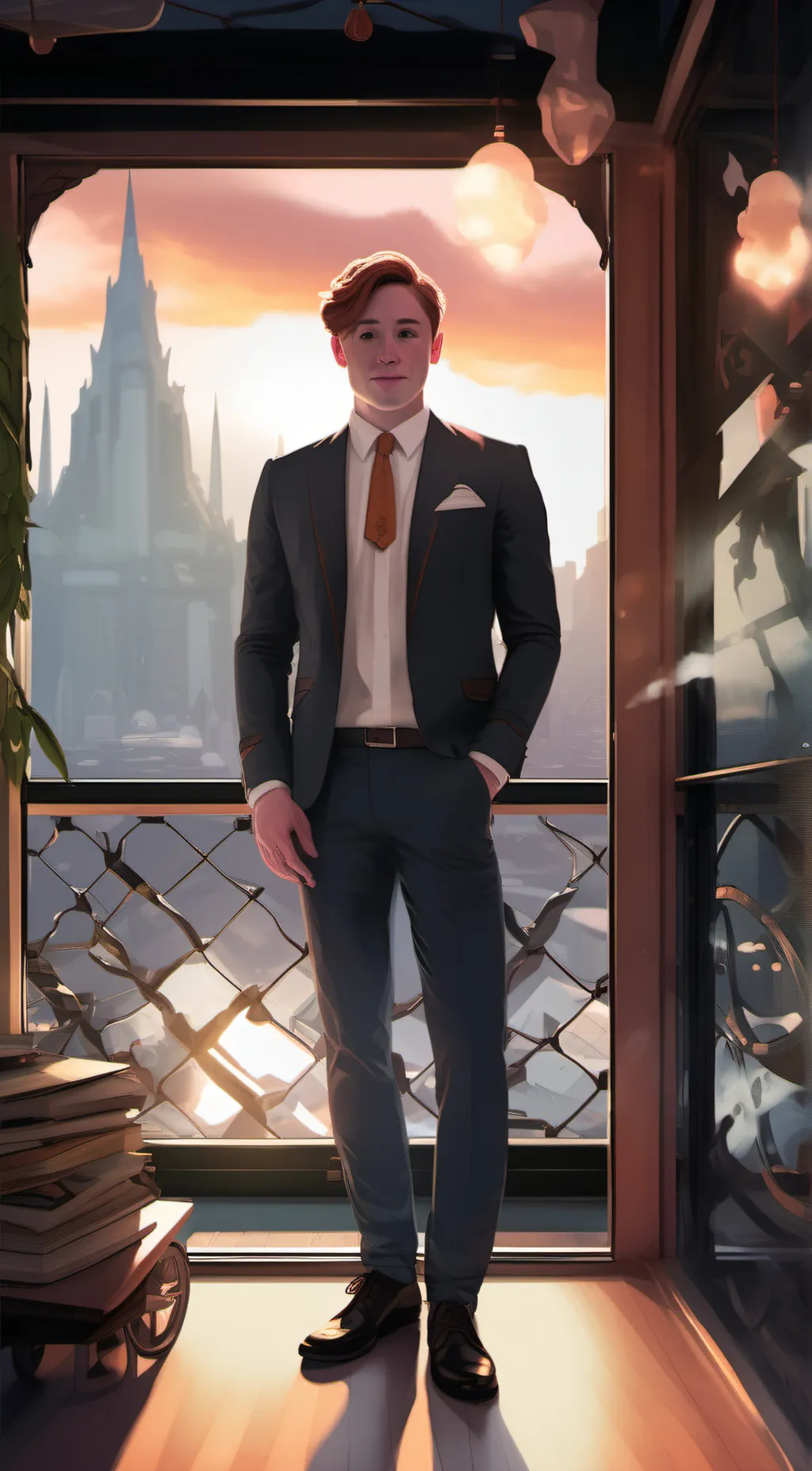 ai character: Nick Nelson  background