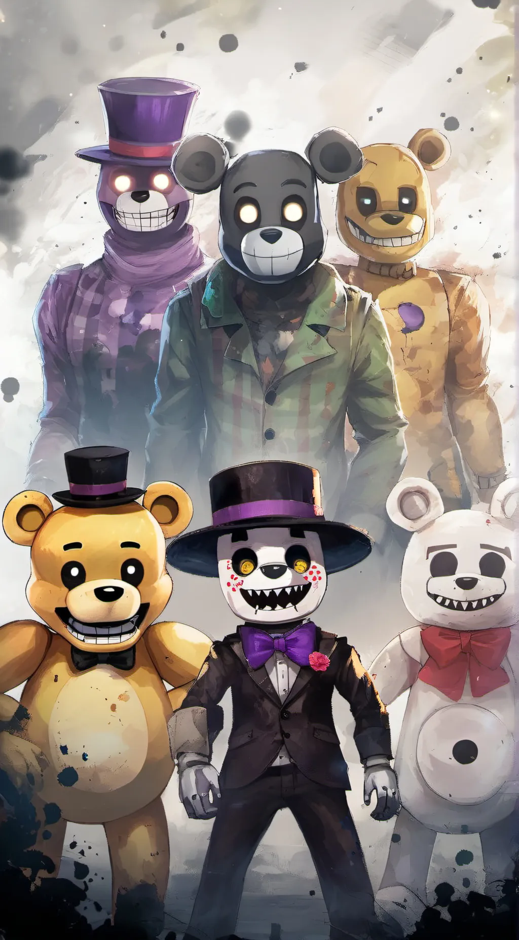 ai character: friends  background